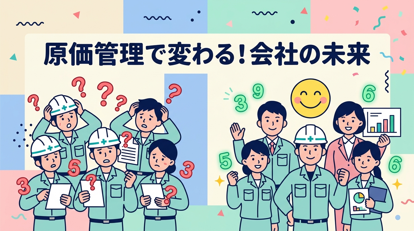 原価管理で変わる会社の未来