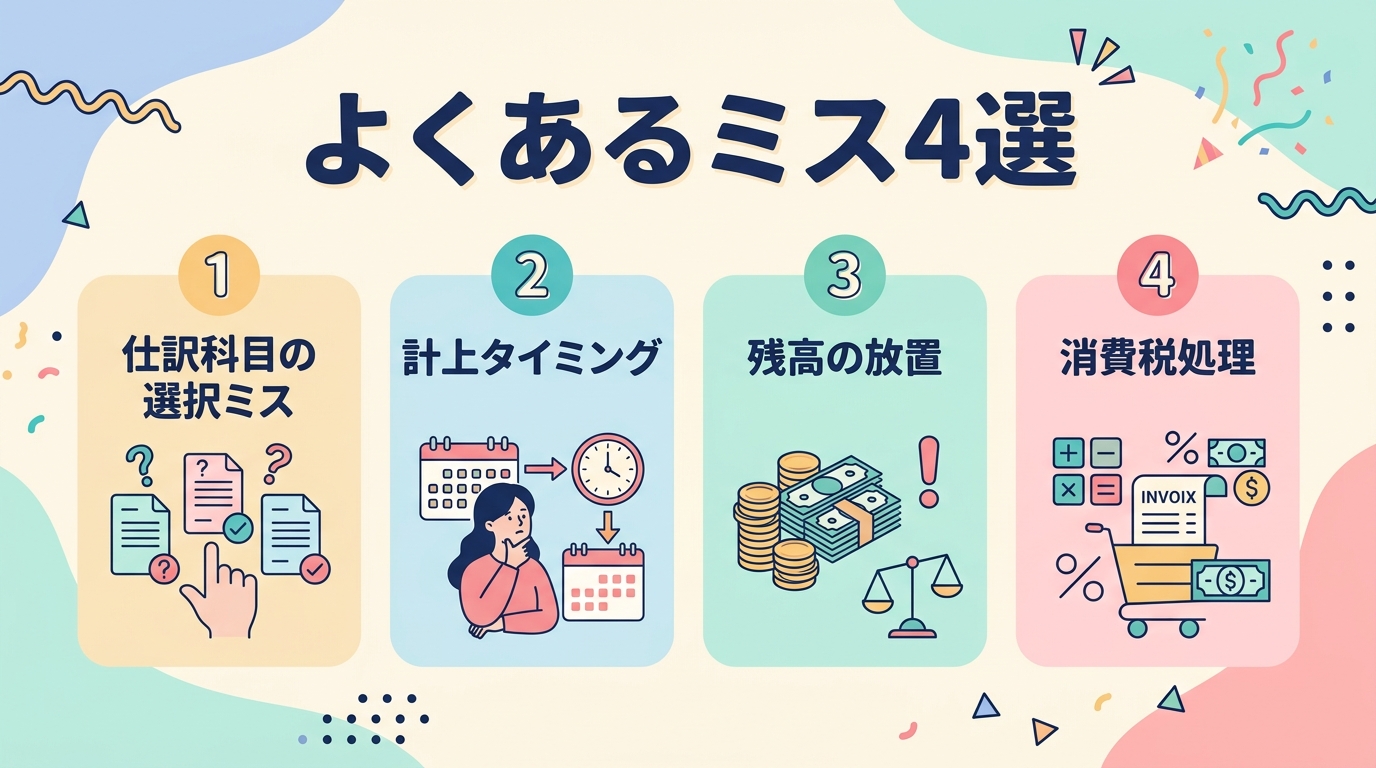 よくあるミス4選