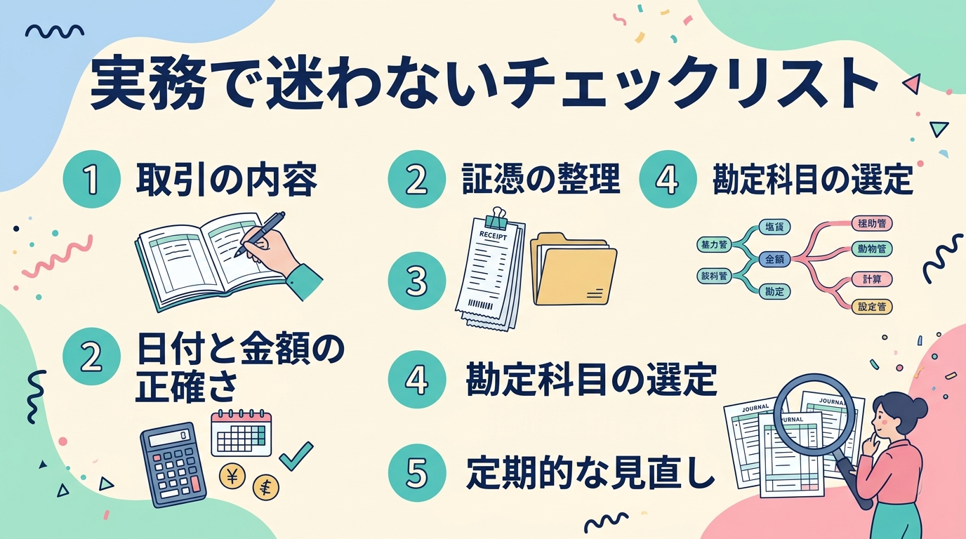 実務で迷わないチェックリスト