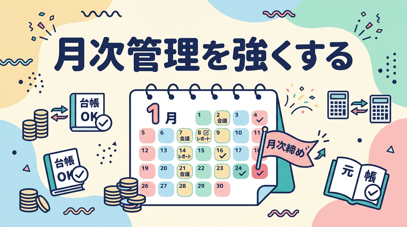 月次管理を強くする