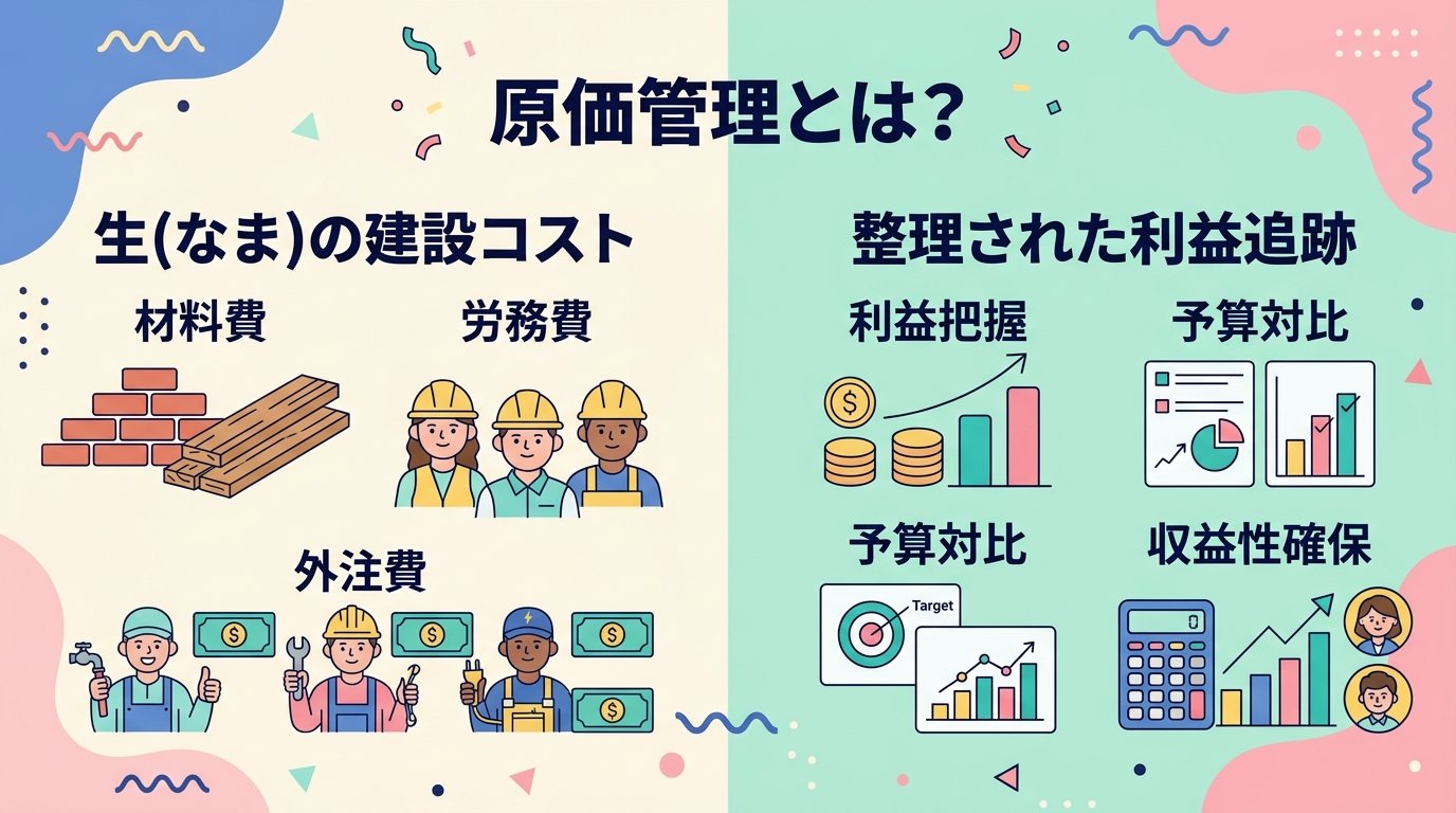 建設業における原価管理とは