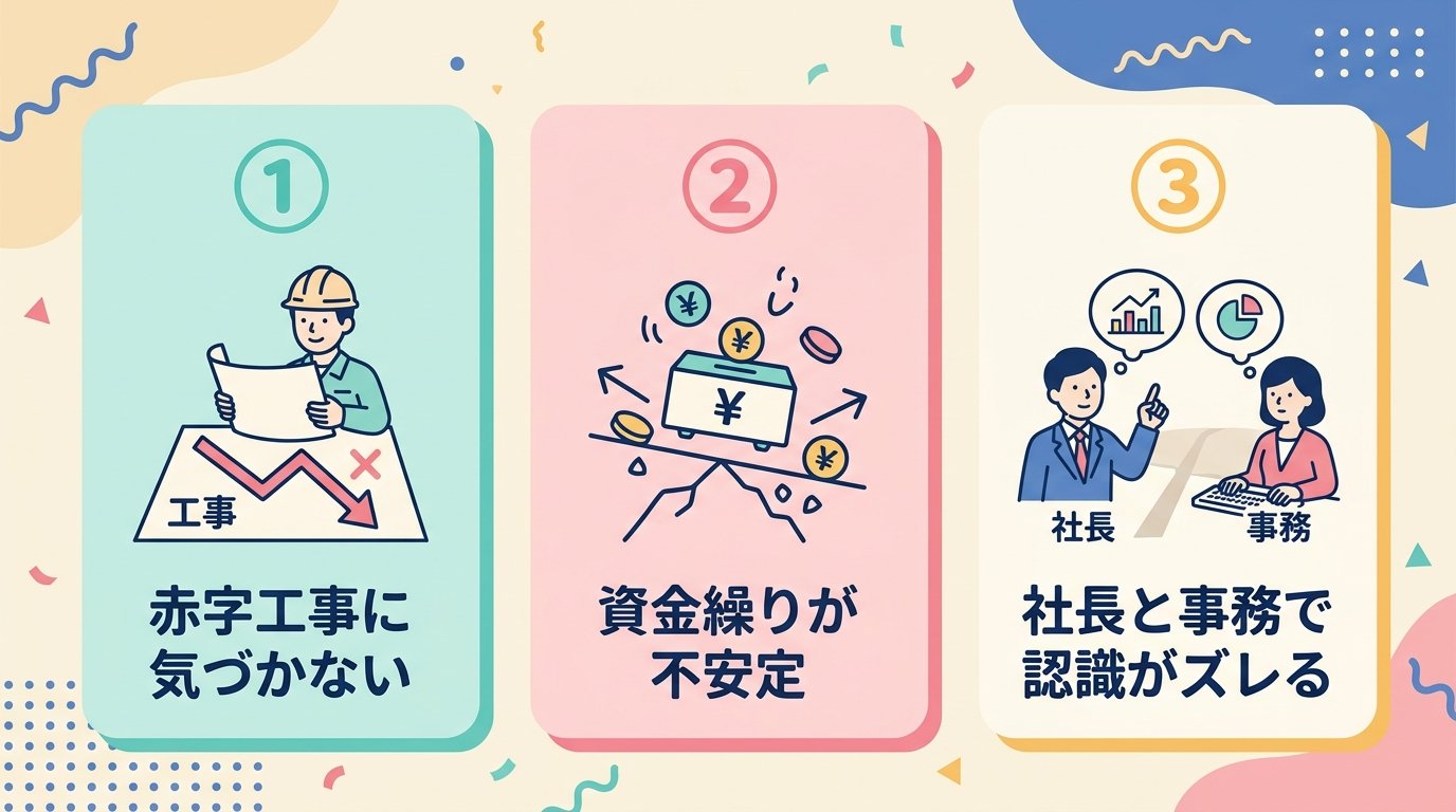 原価管理ができない会社で起きること