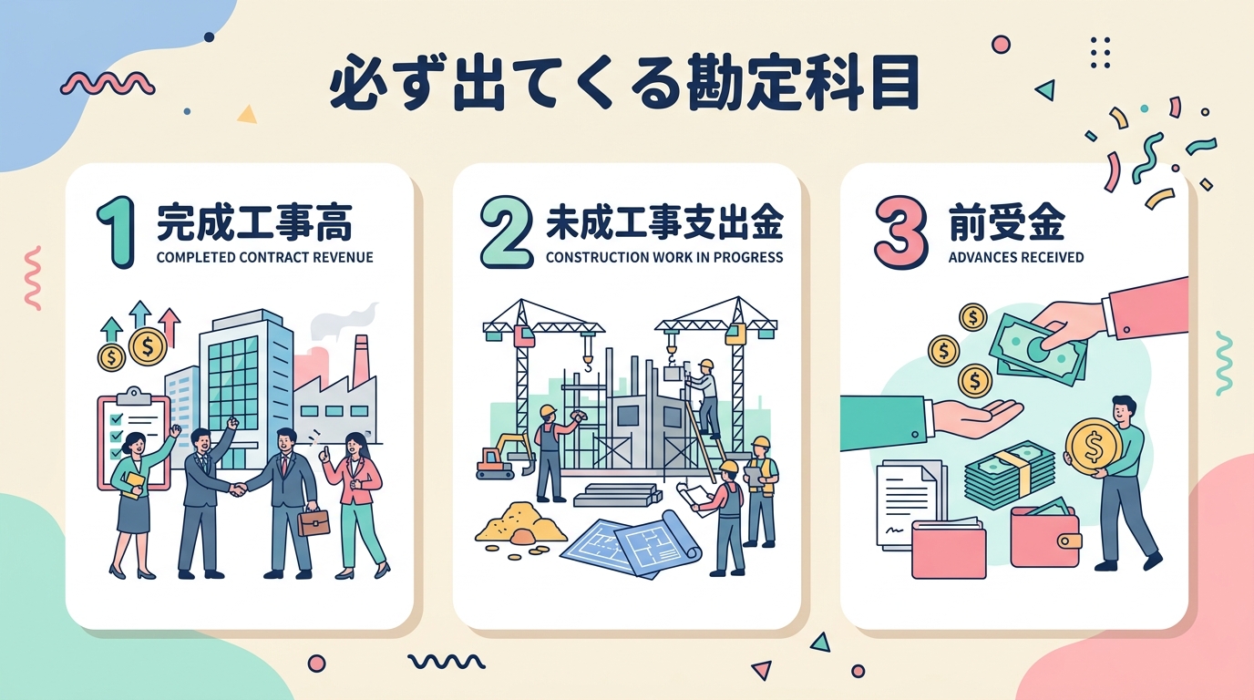 必ず出てくる勘定科目