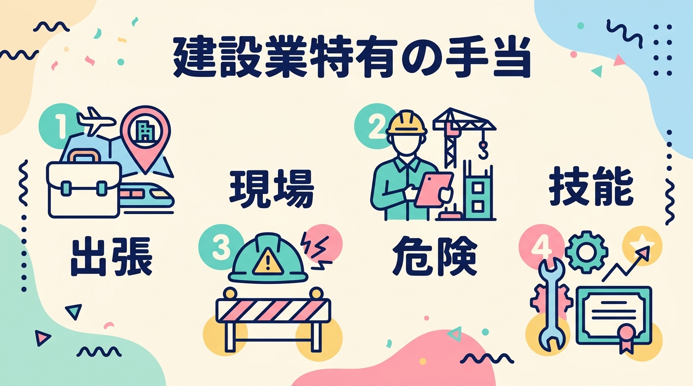 建設業特有の手当