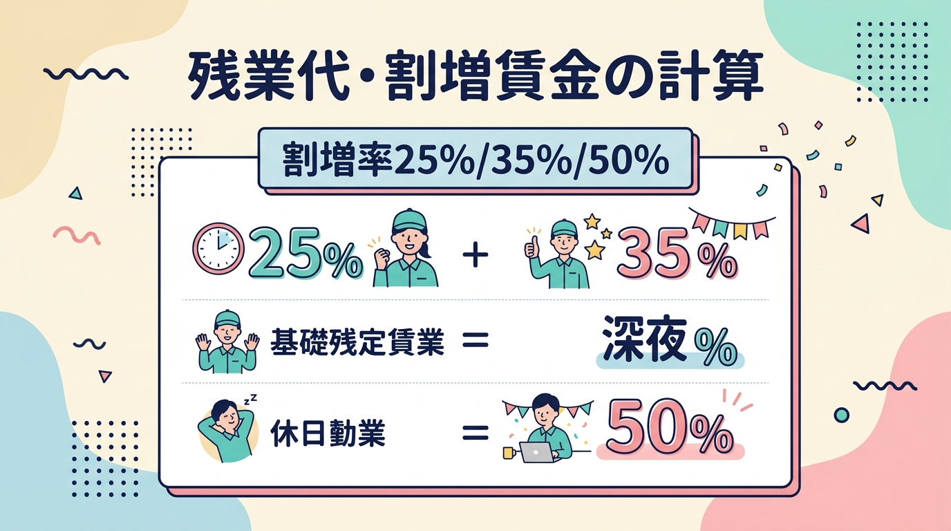 残業代の計算