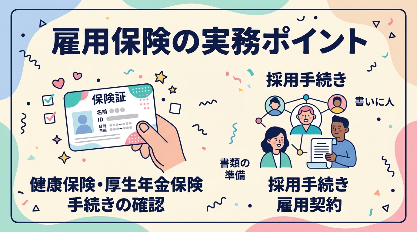 雇用保険の実務ポイント