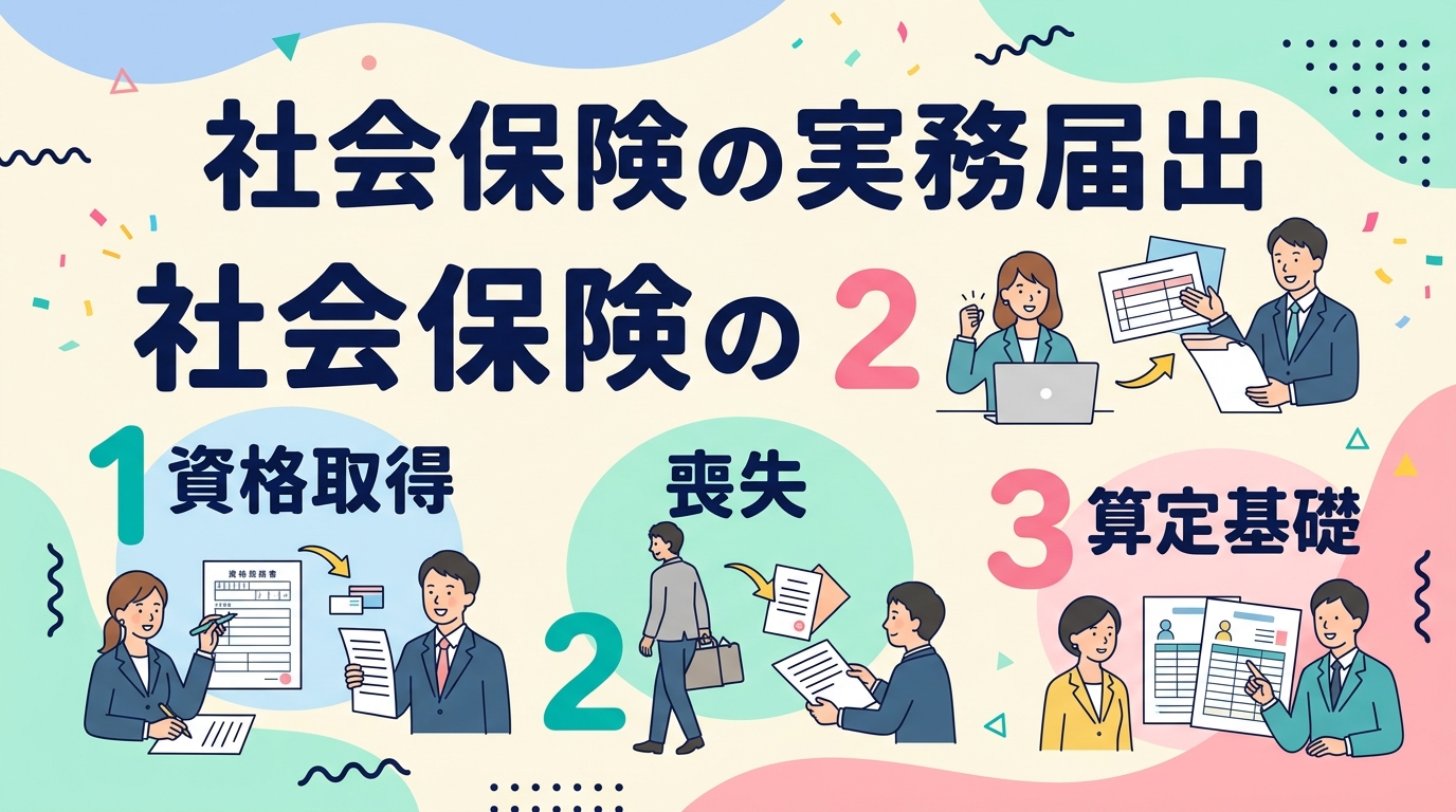社会保険の実務届出