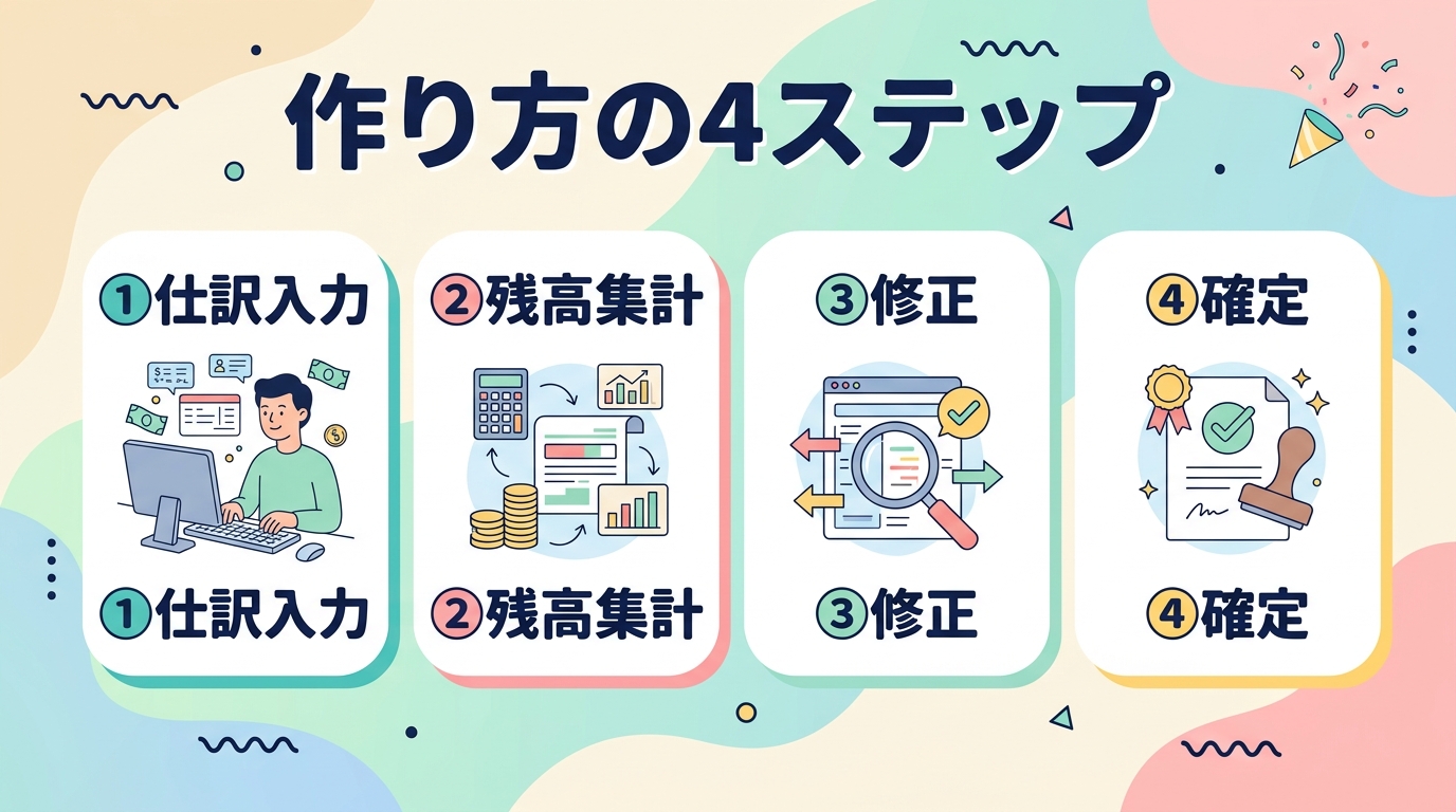 作り方4ステップ