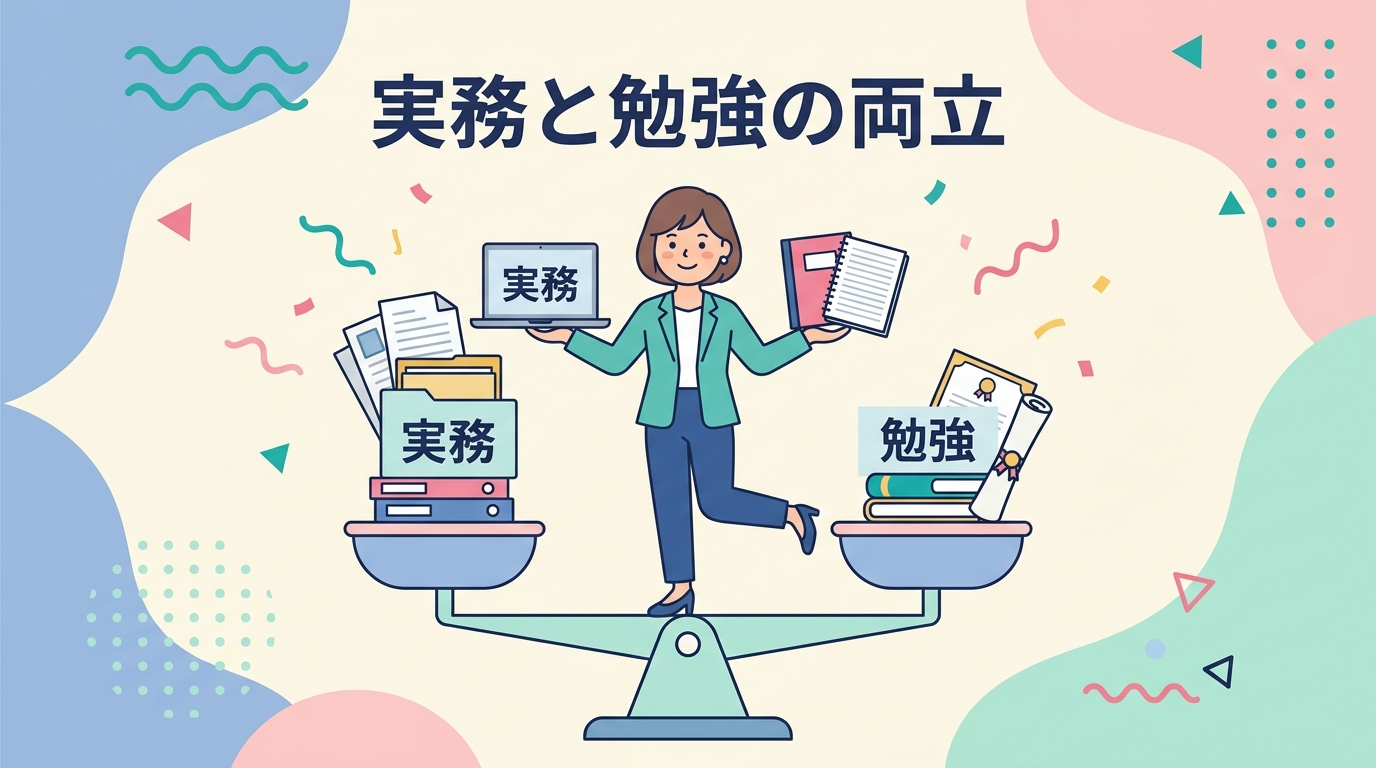 実務と勉強の両立