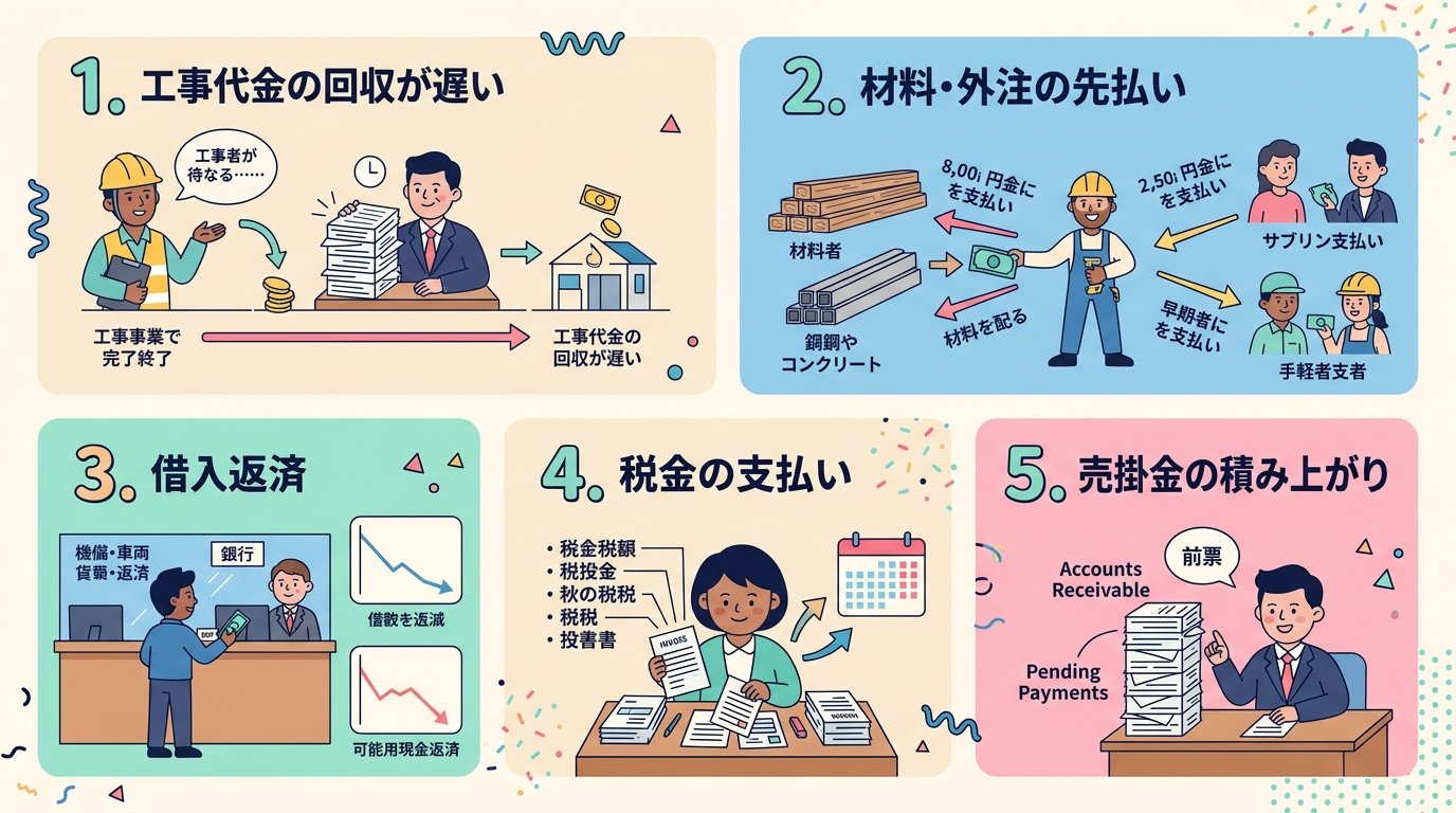 お金が残らない5つの本当の理由