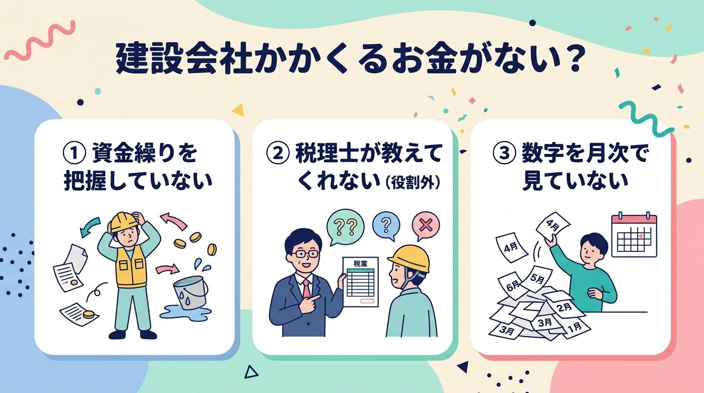 黒字なのにお金がない理由