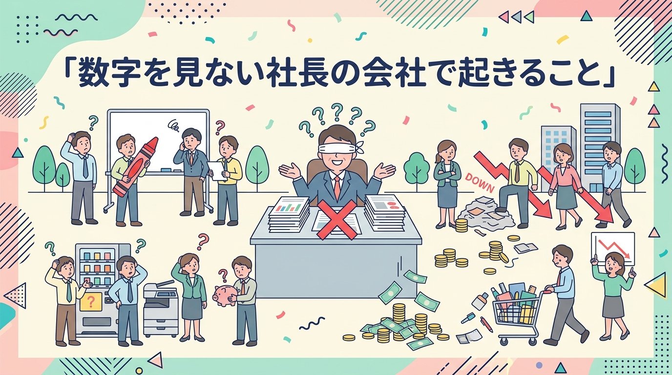 数字を見ない会社で起きること