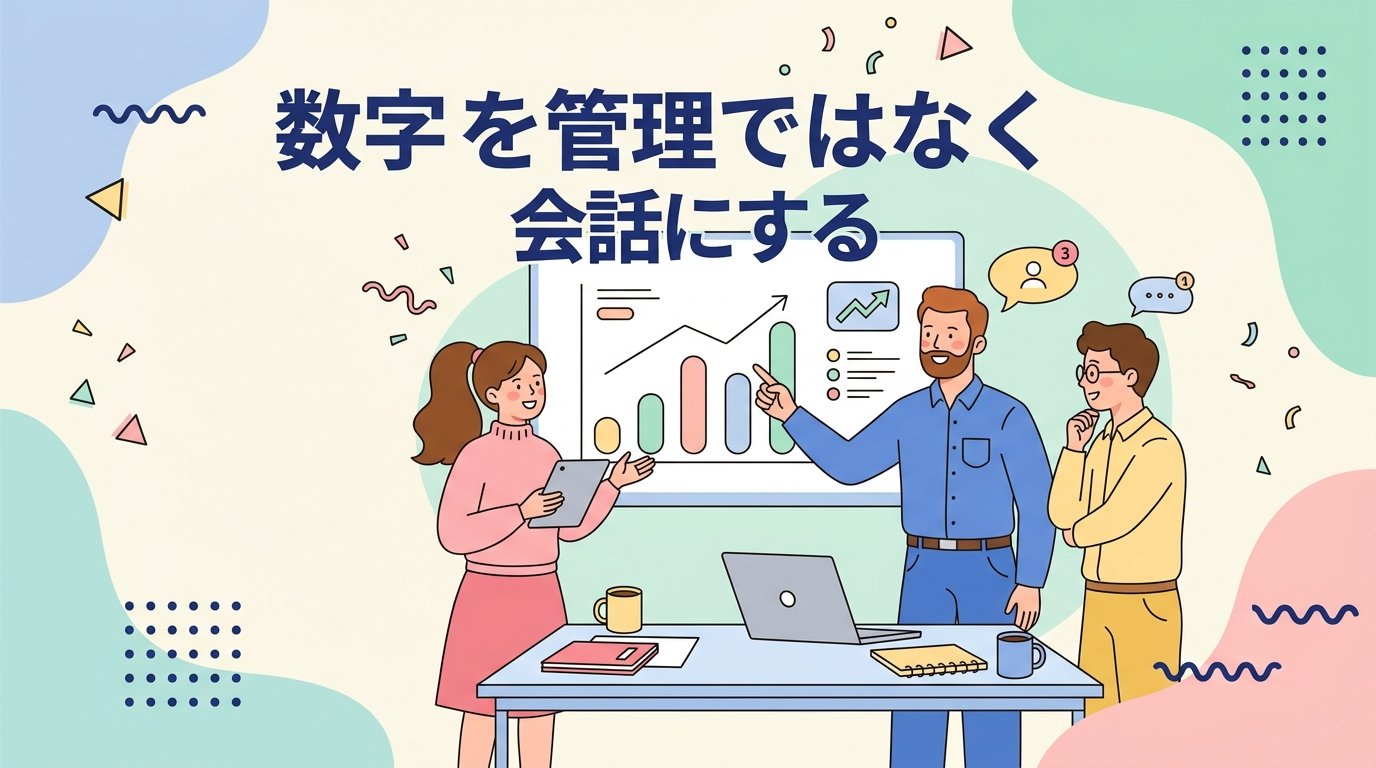 数字を管理から会話へ