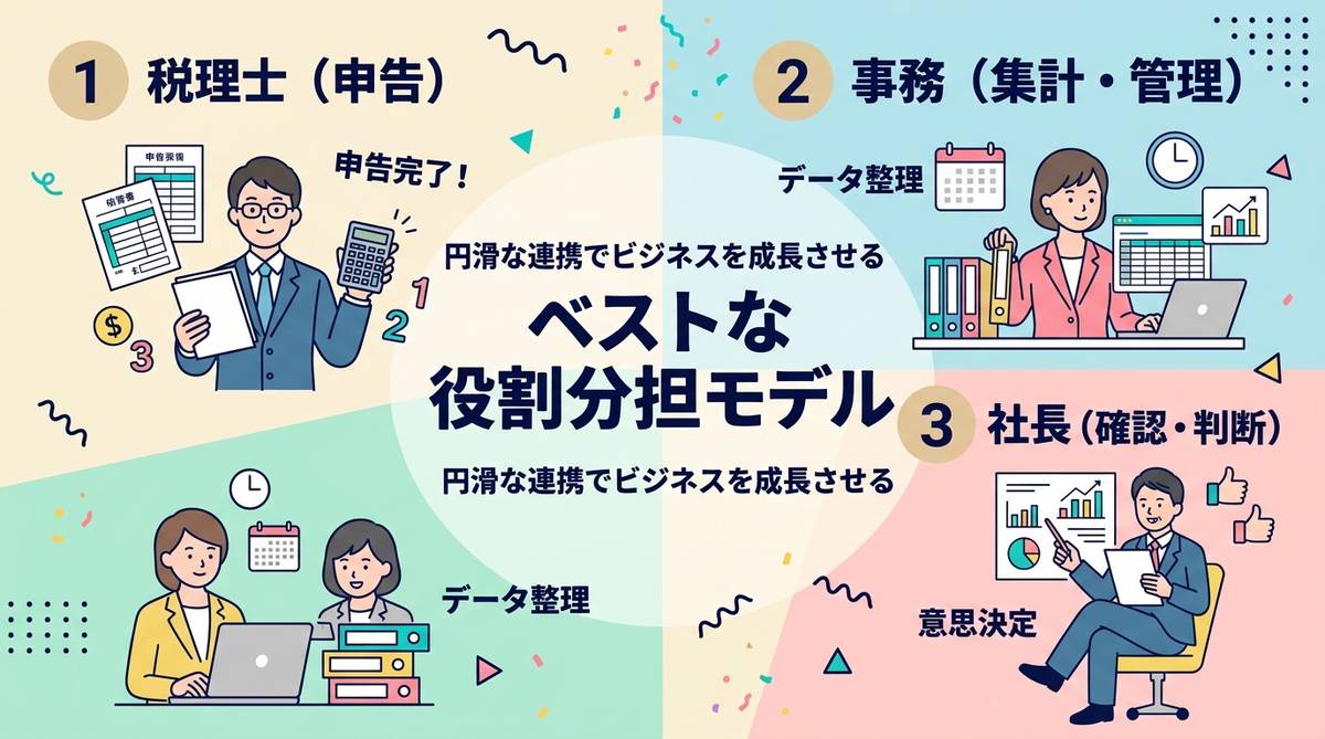 正しい役割分担モデル