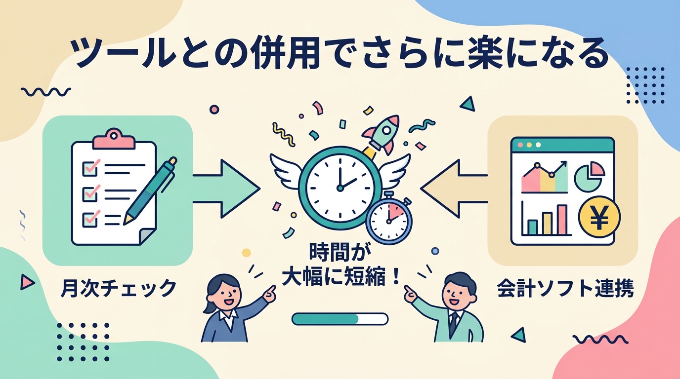 会計ソフトとの連携で効率化