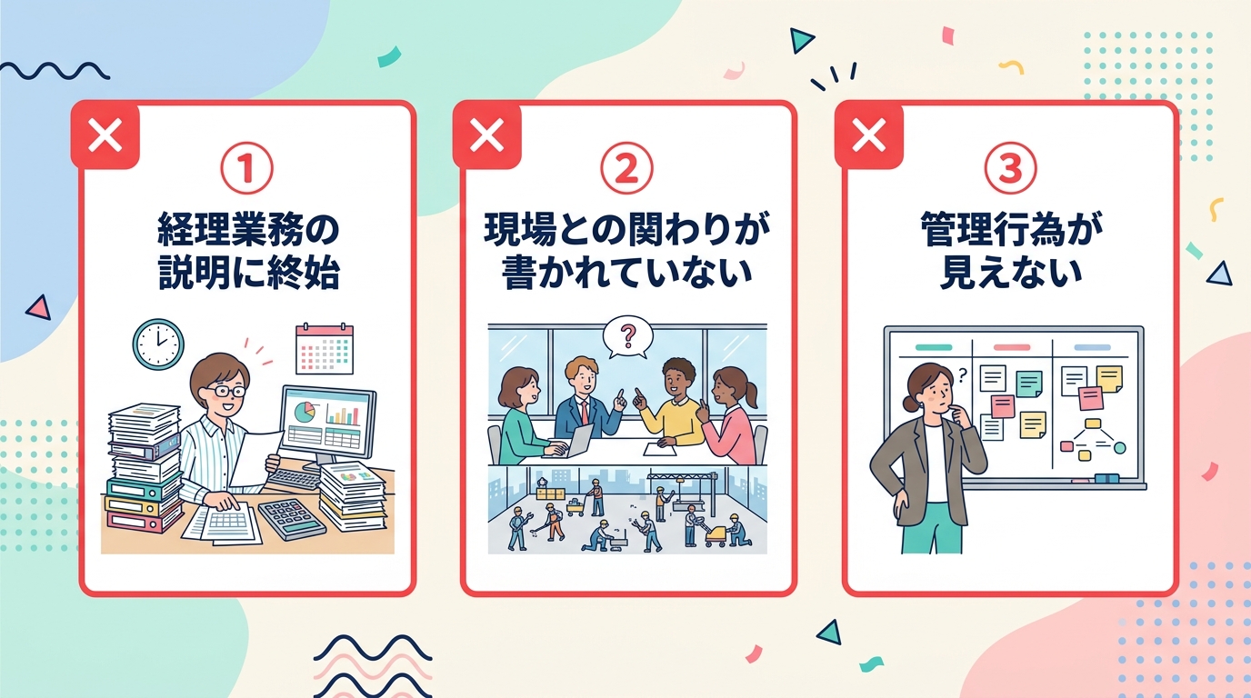 よくあるNGパターン