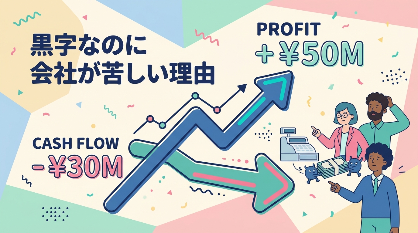 黒字なのに会社が苦しい理由
