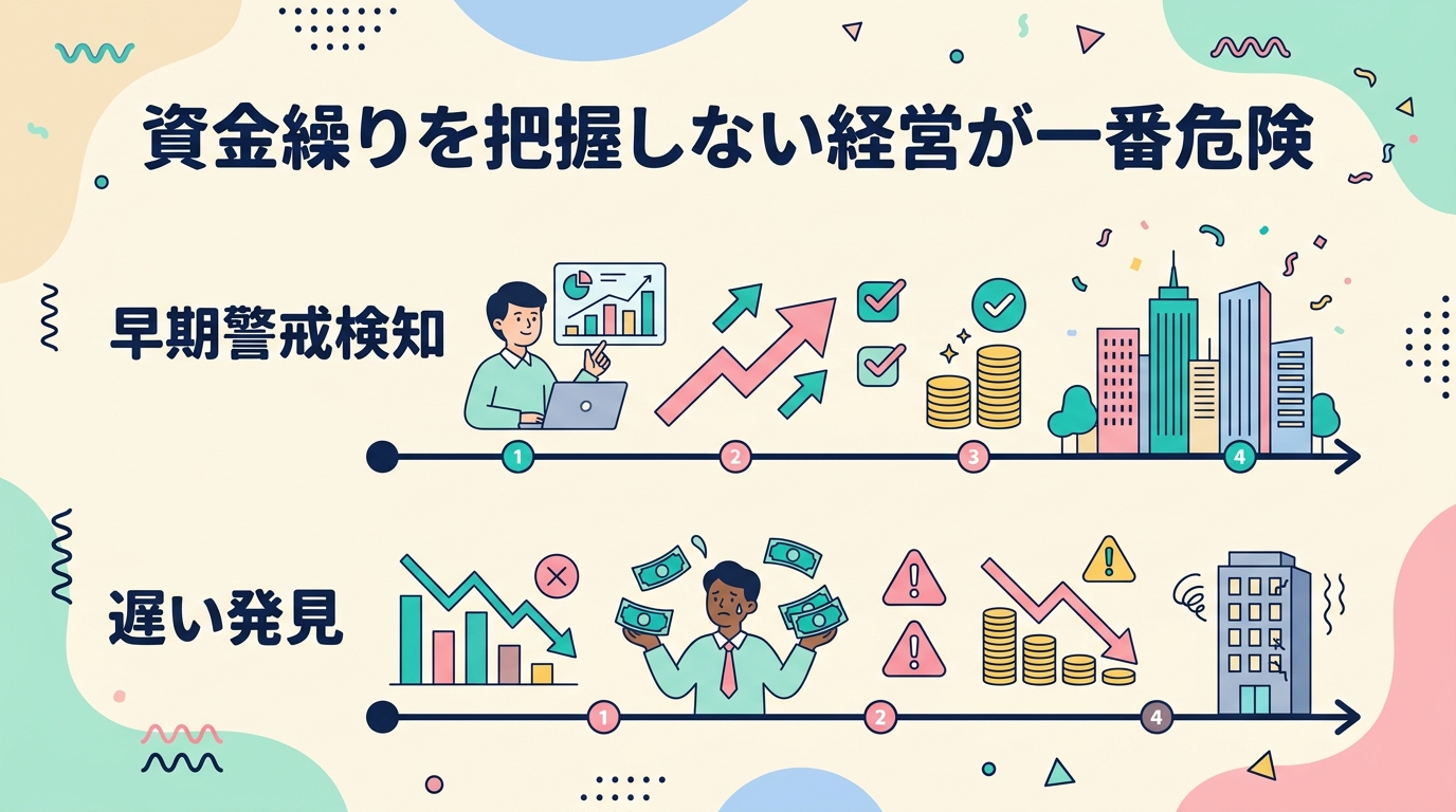 資金繰りを把握しない経営のリスク