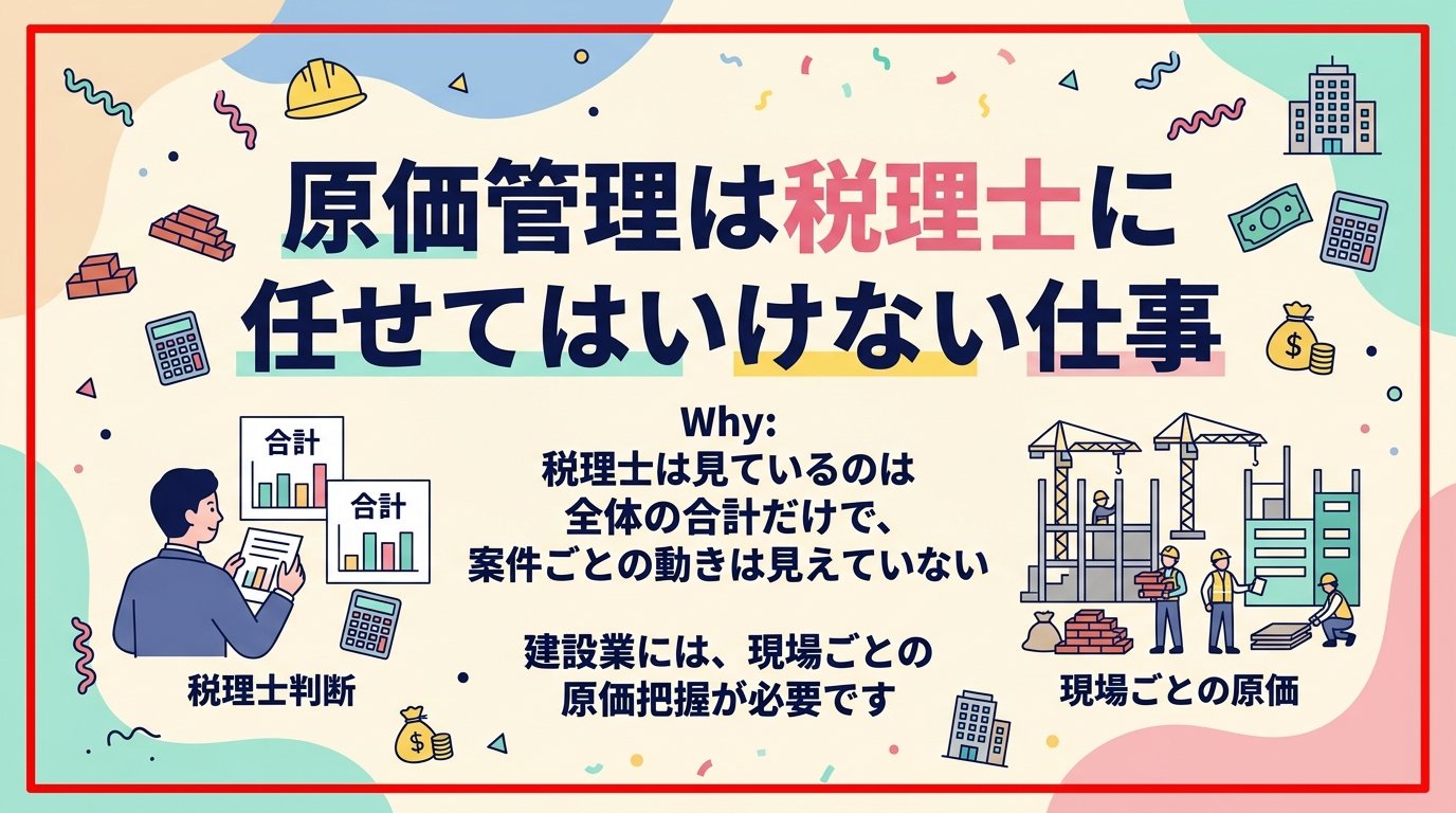 原価管理は社内で持つべき仕事
