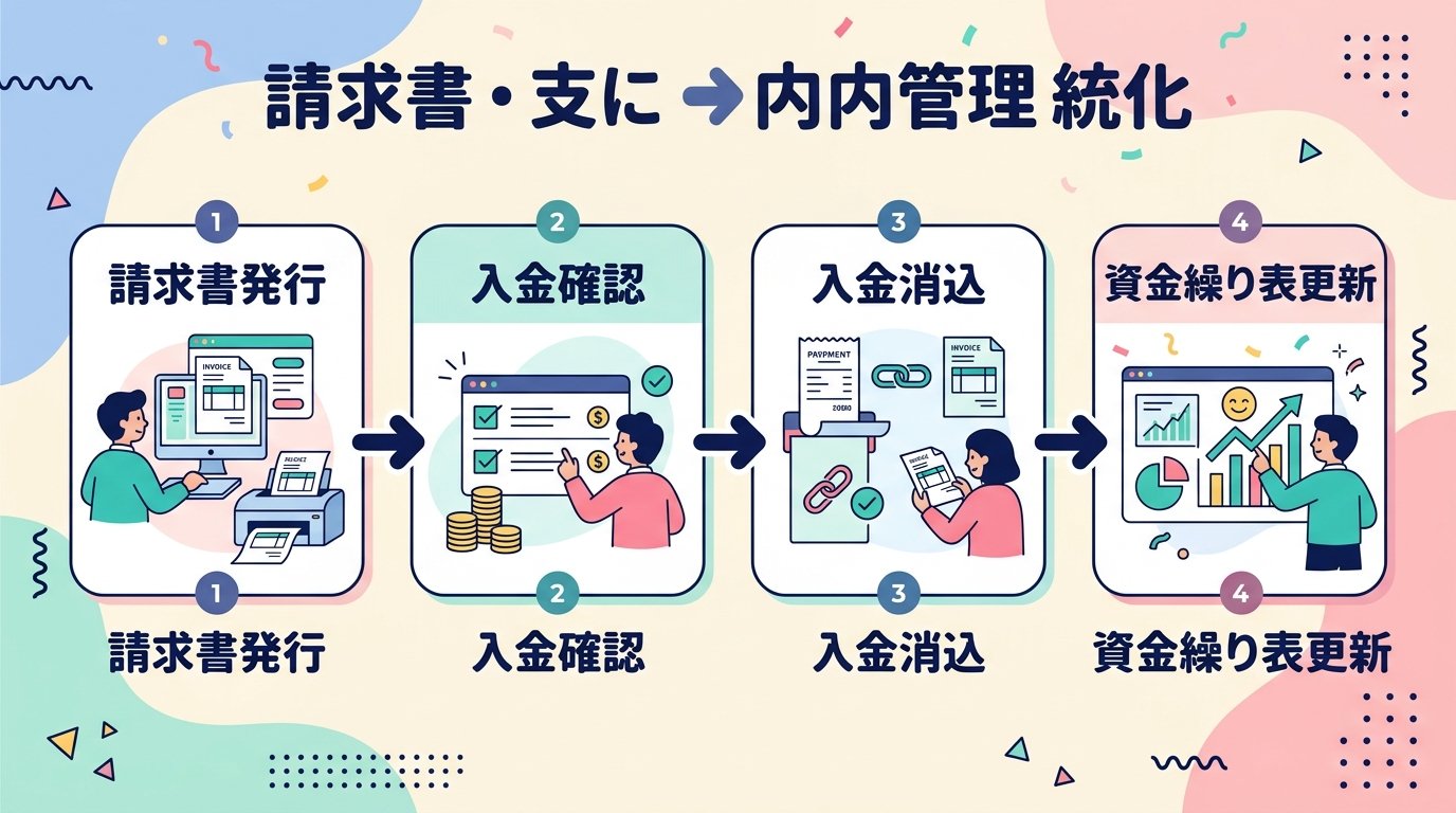 売上・請求・入金管理の社内仕組み化