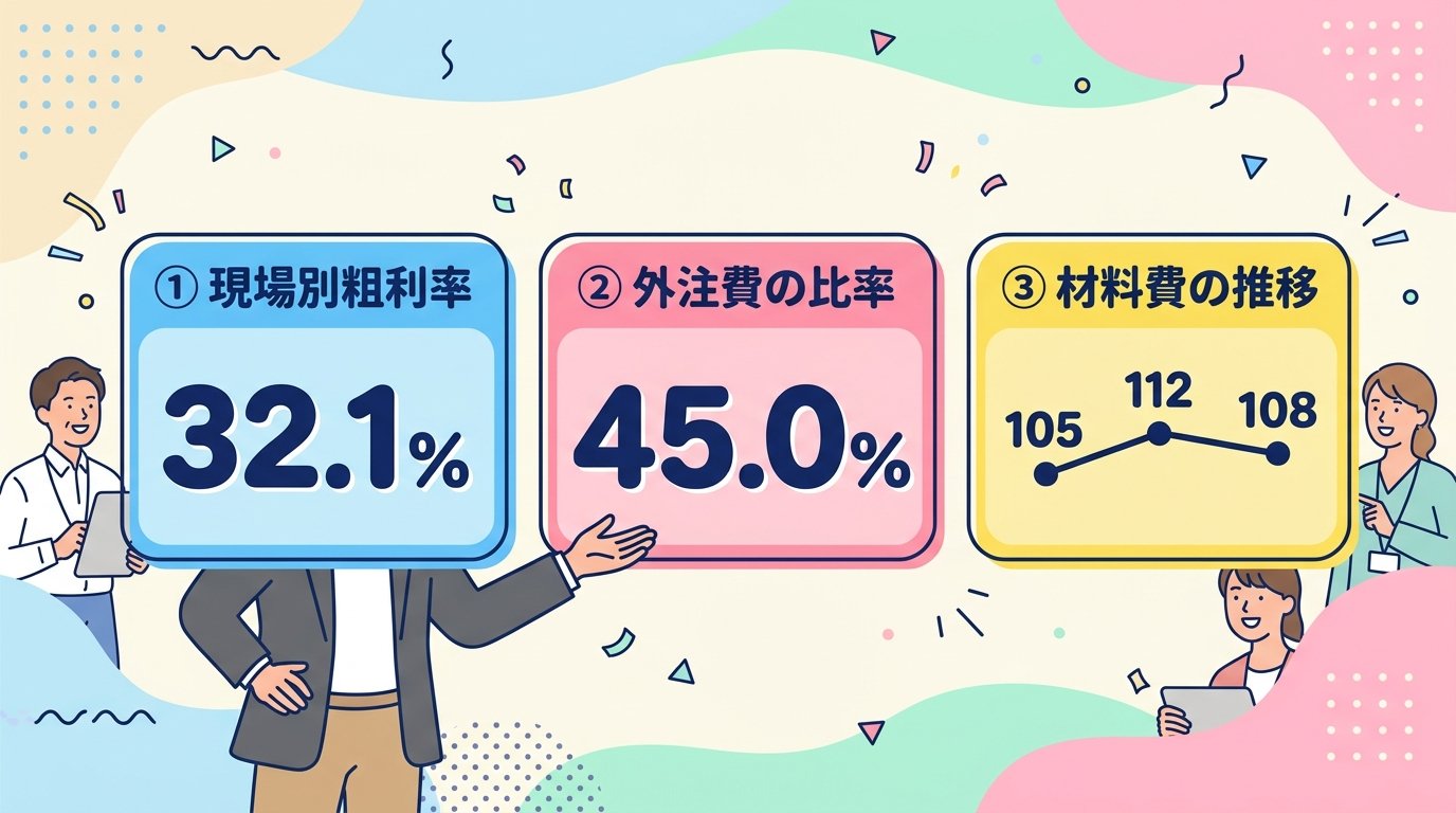 社長が必ず見るべき原価の数字