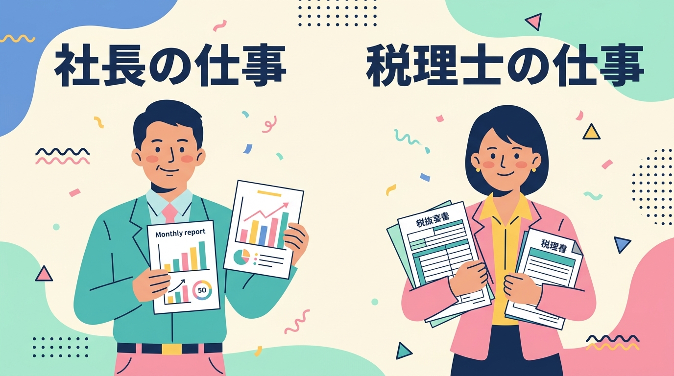 税理士と社長の役割分担