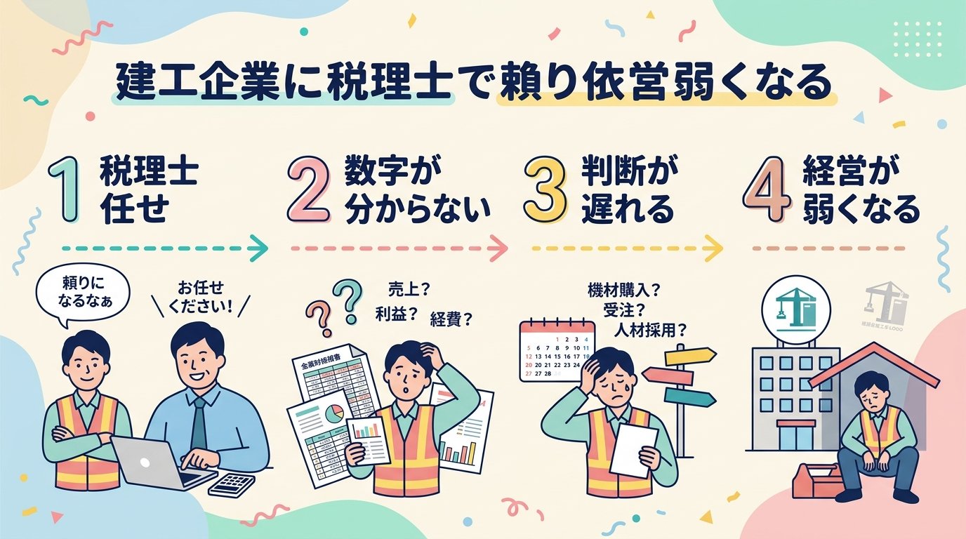 税理士依存が会社を弱くする理由