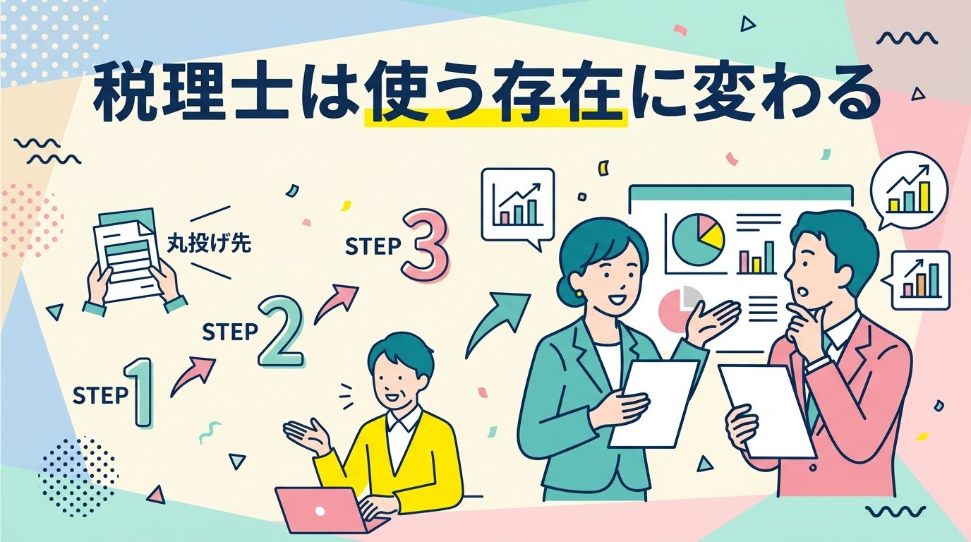 税理士を使いこなす存在へ