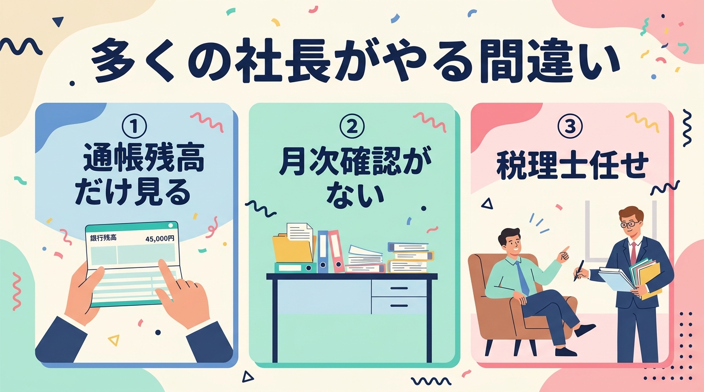 多くの社長がやる間違い