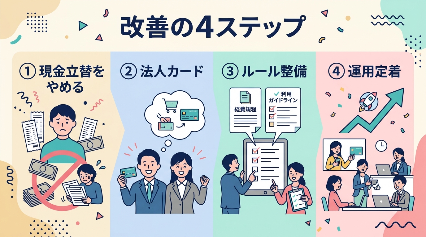 改善の4ステップ