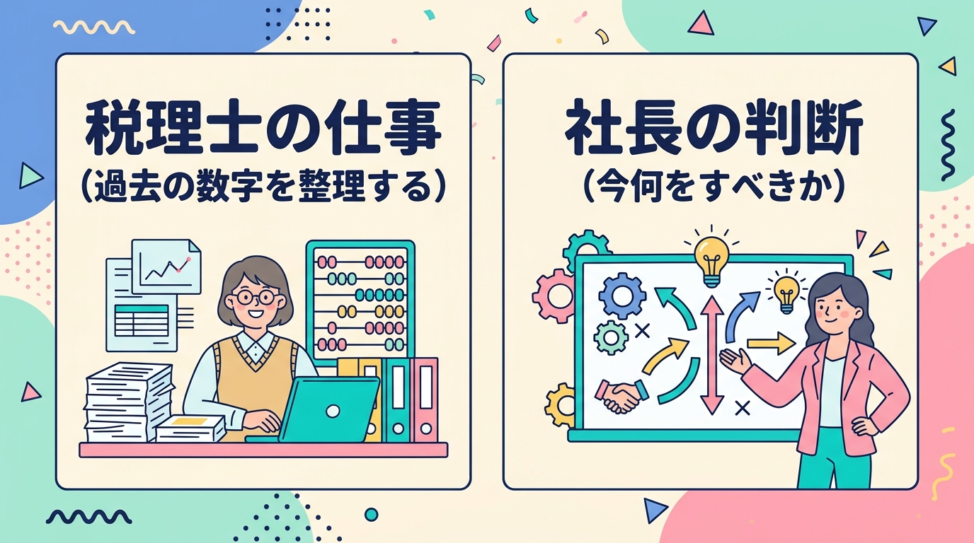 税理士の仕事と経営判断の違い