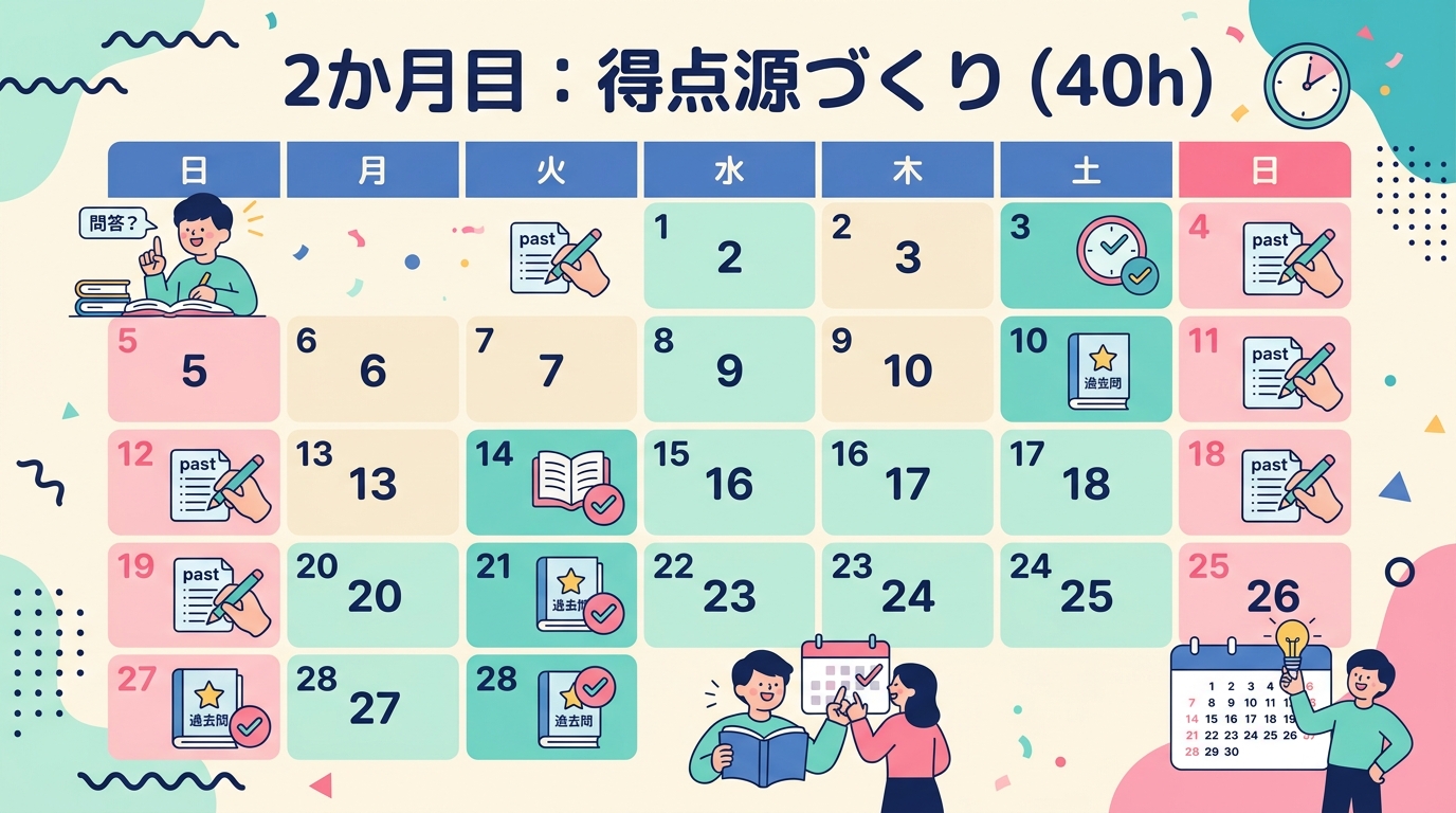 2か月目 得点源