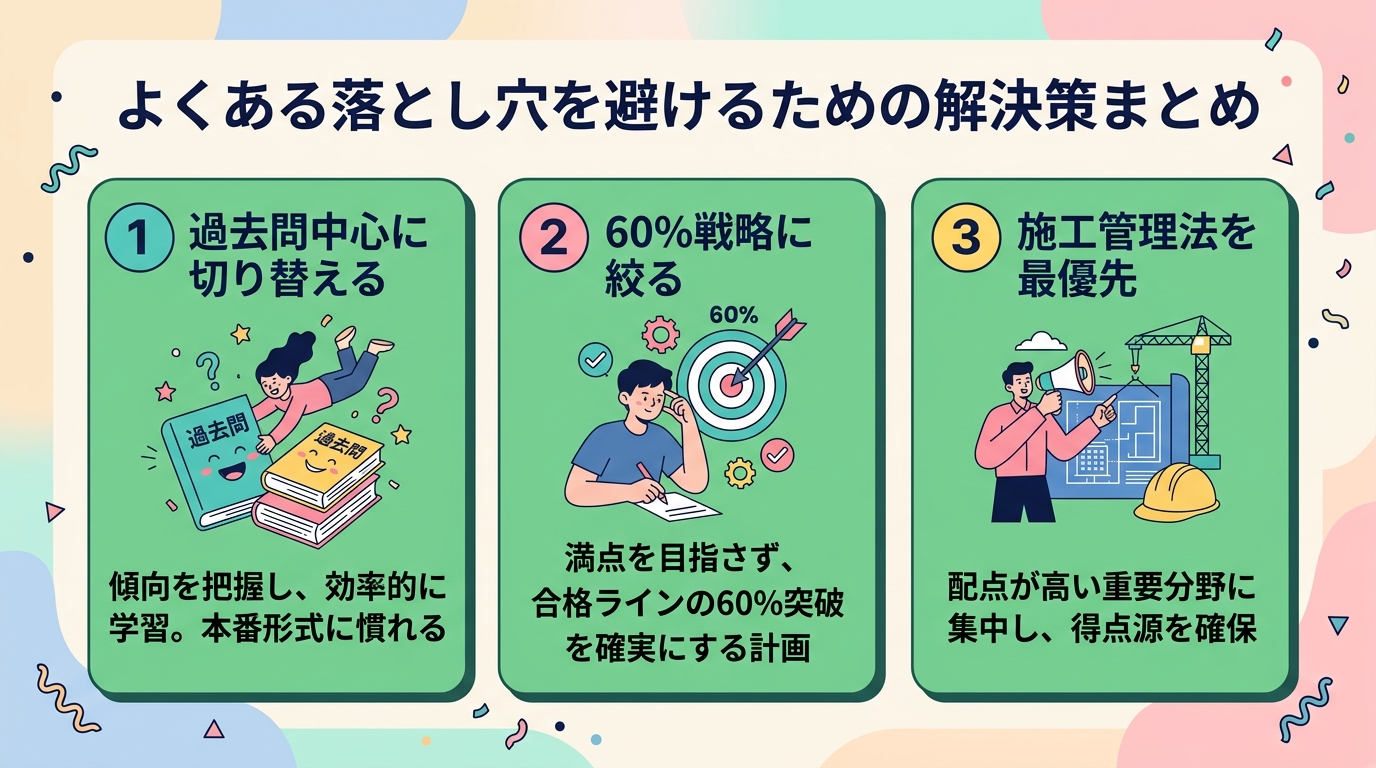 合格するための対策