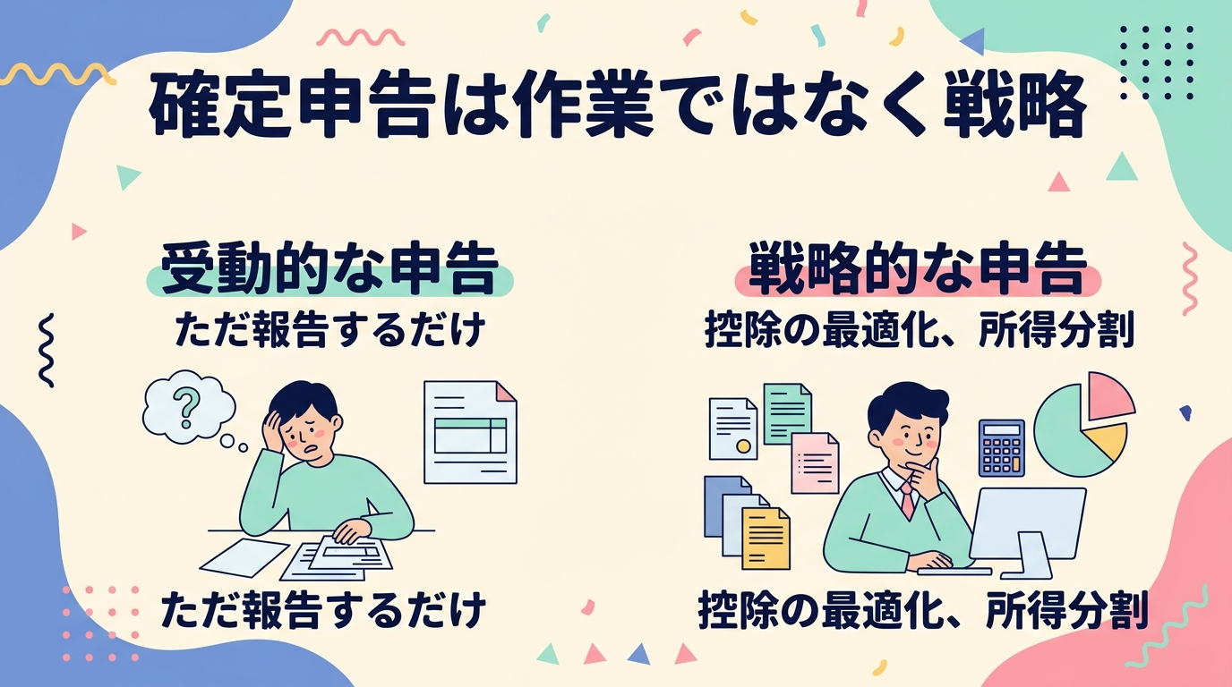 確定申告を戦略として使う