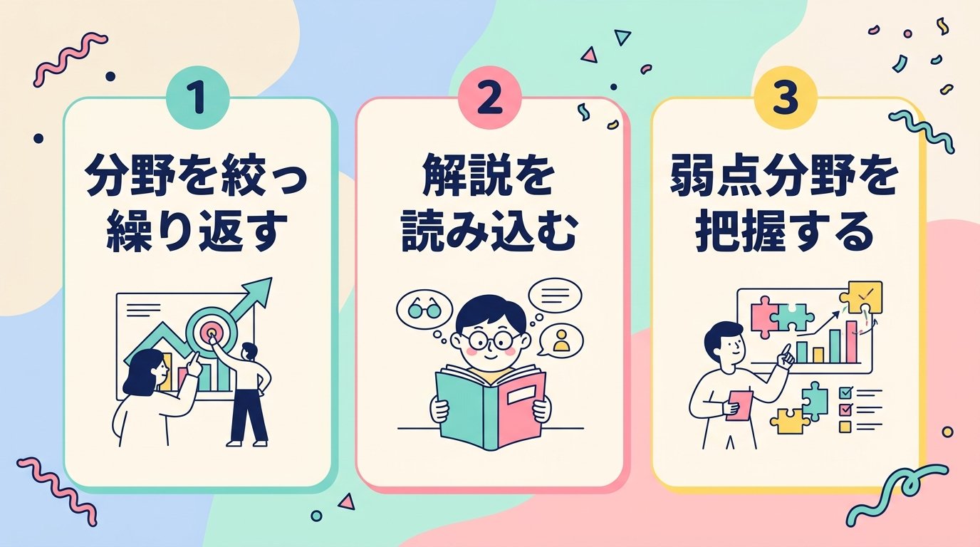 合格者視点のおすすめポイント