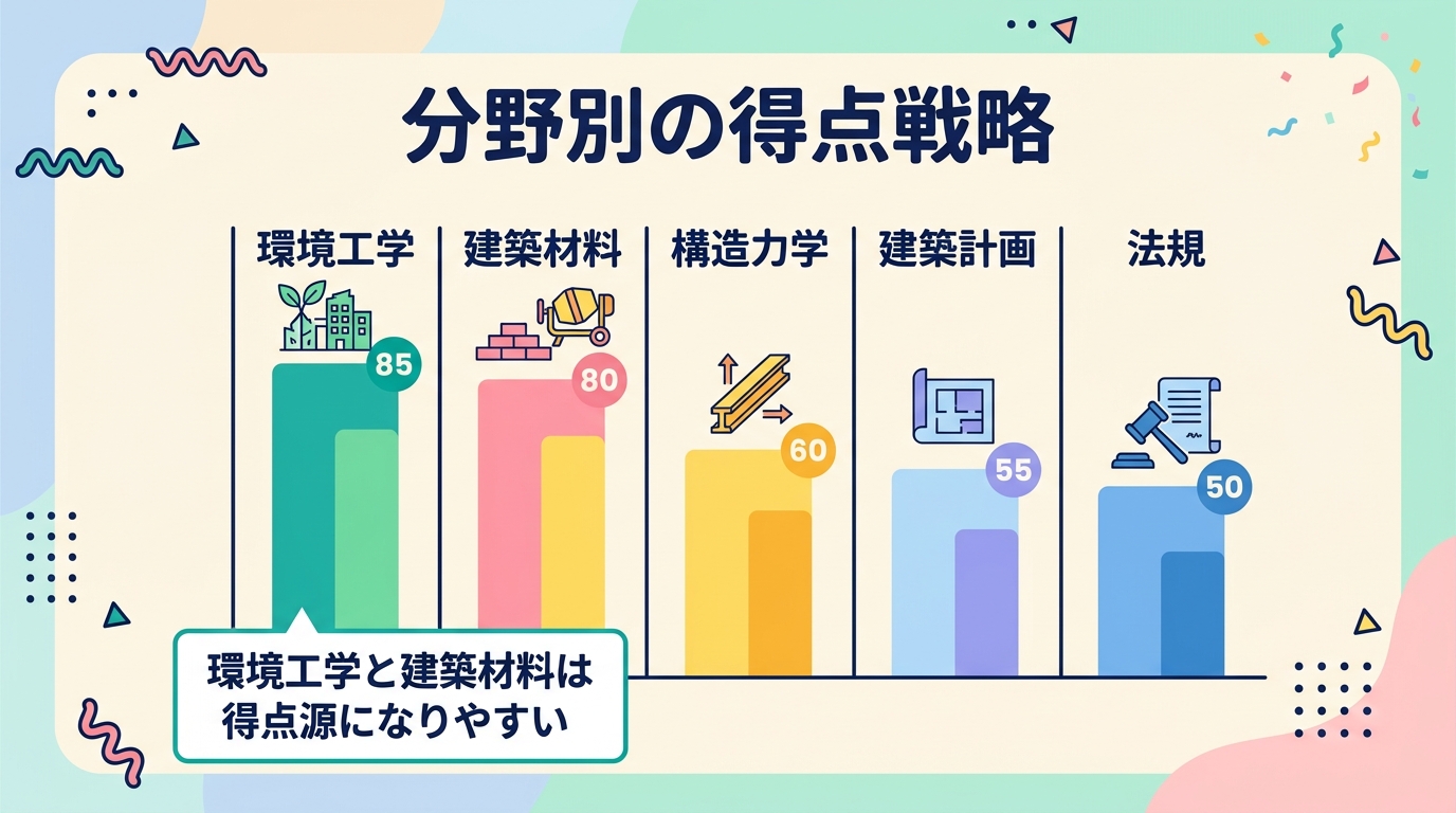分野別の得点戦略