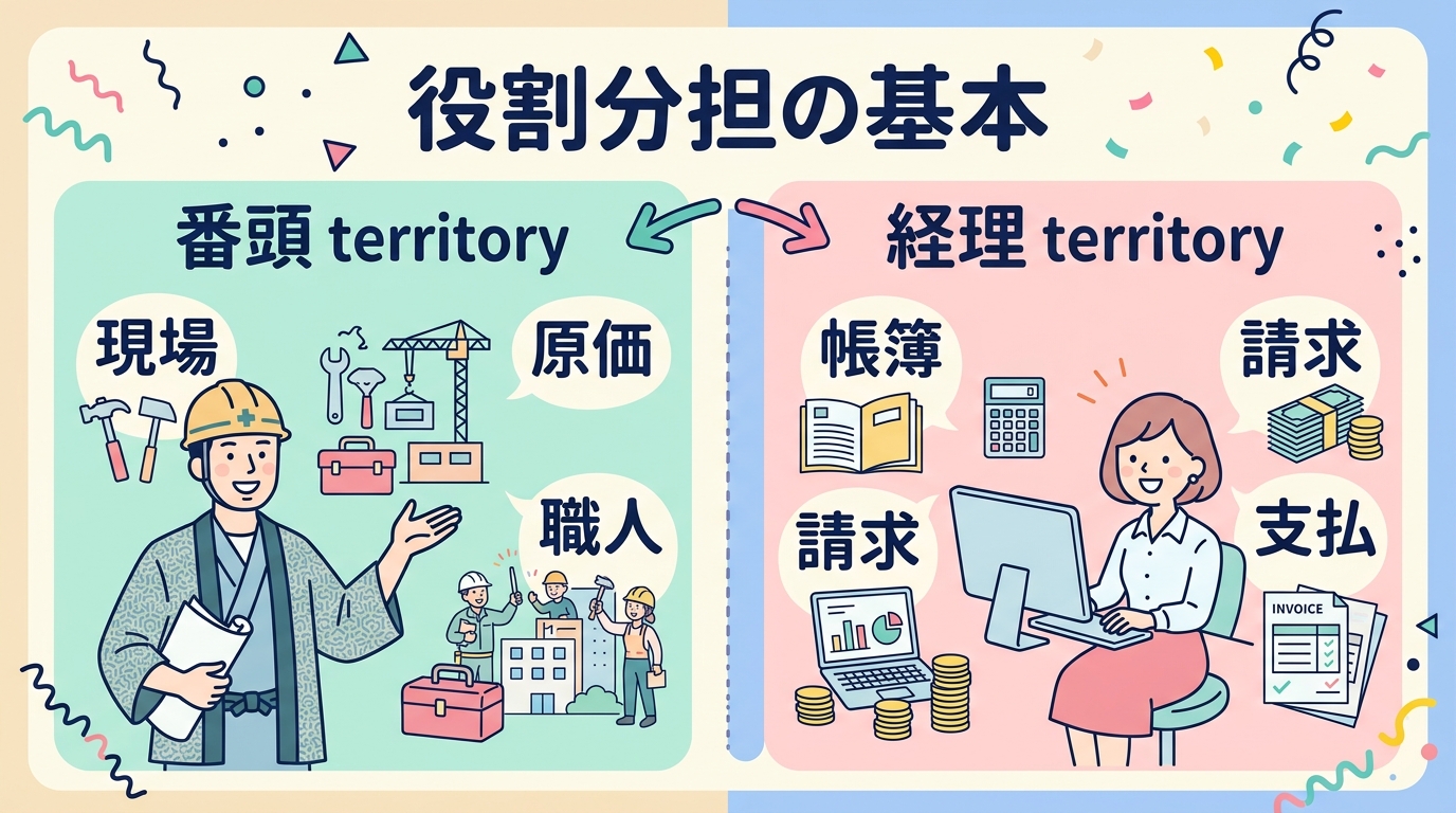 役割分担の基本