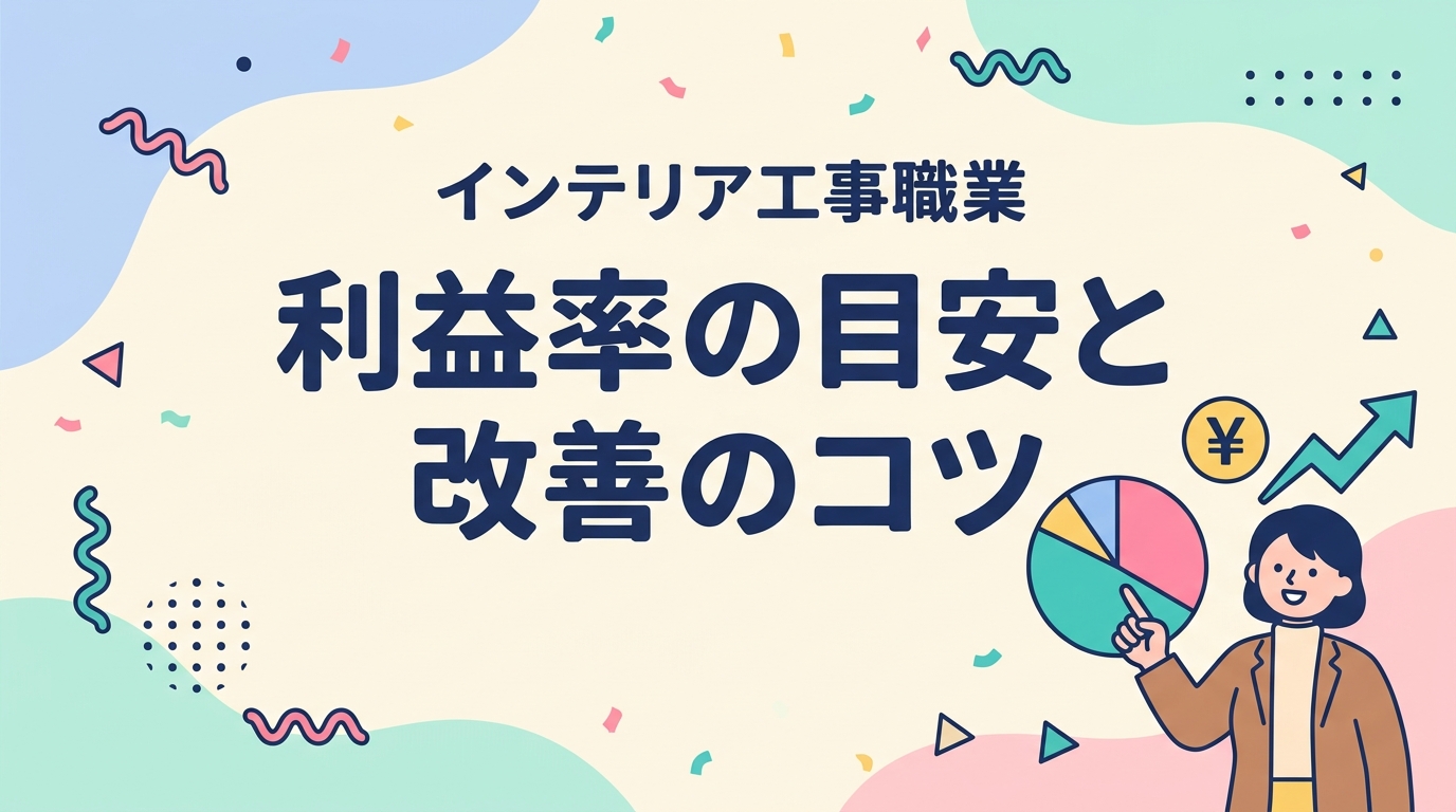 内装業の利益率の全体像