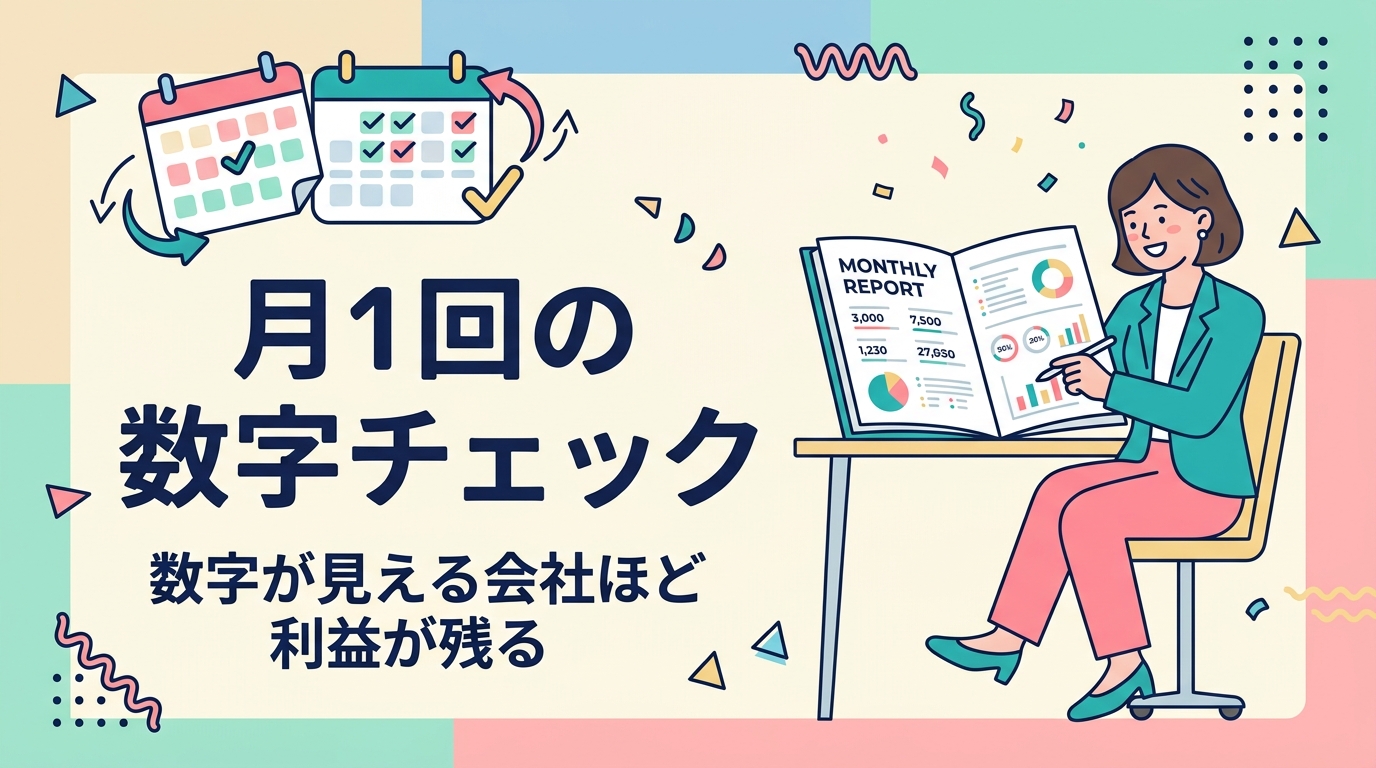 月1回の数字チェック