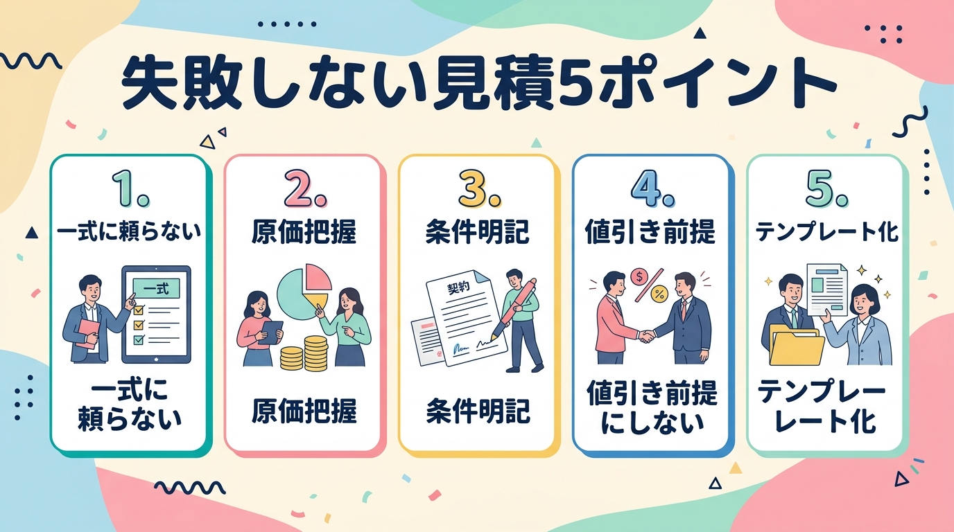 失敗しない5ポイント