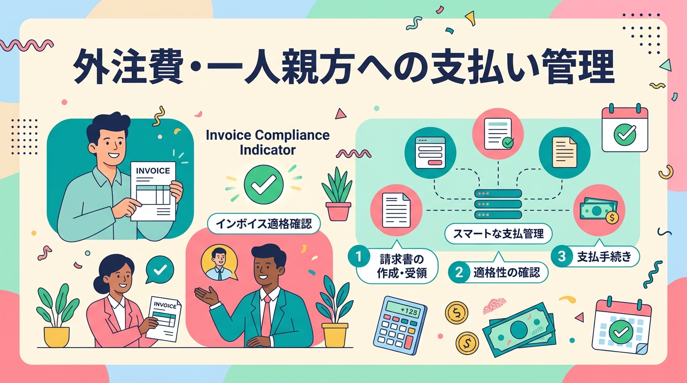 外注費・一人親方への支払い管理