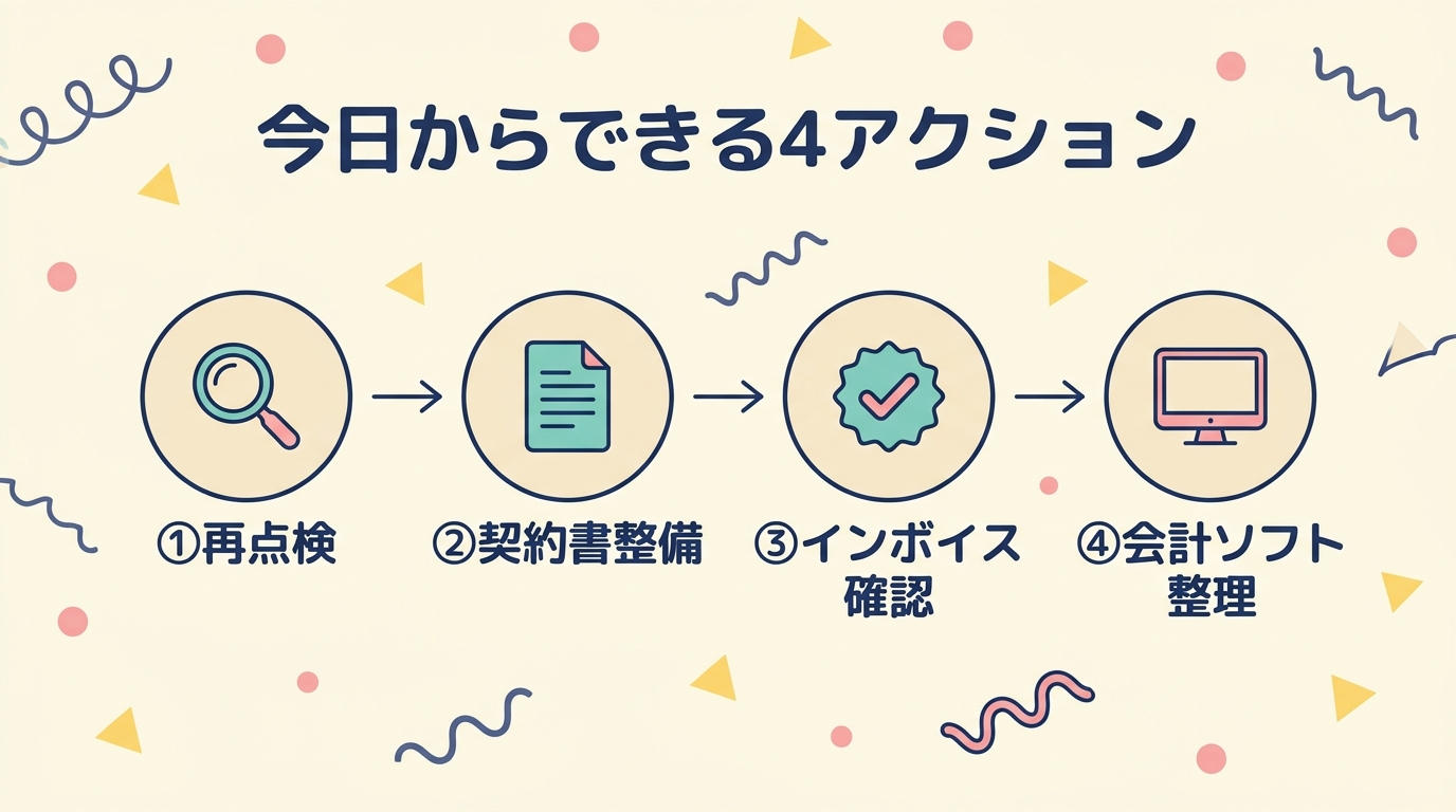 今日からできる4アクション