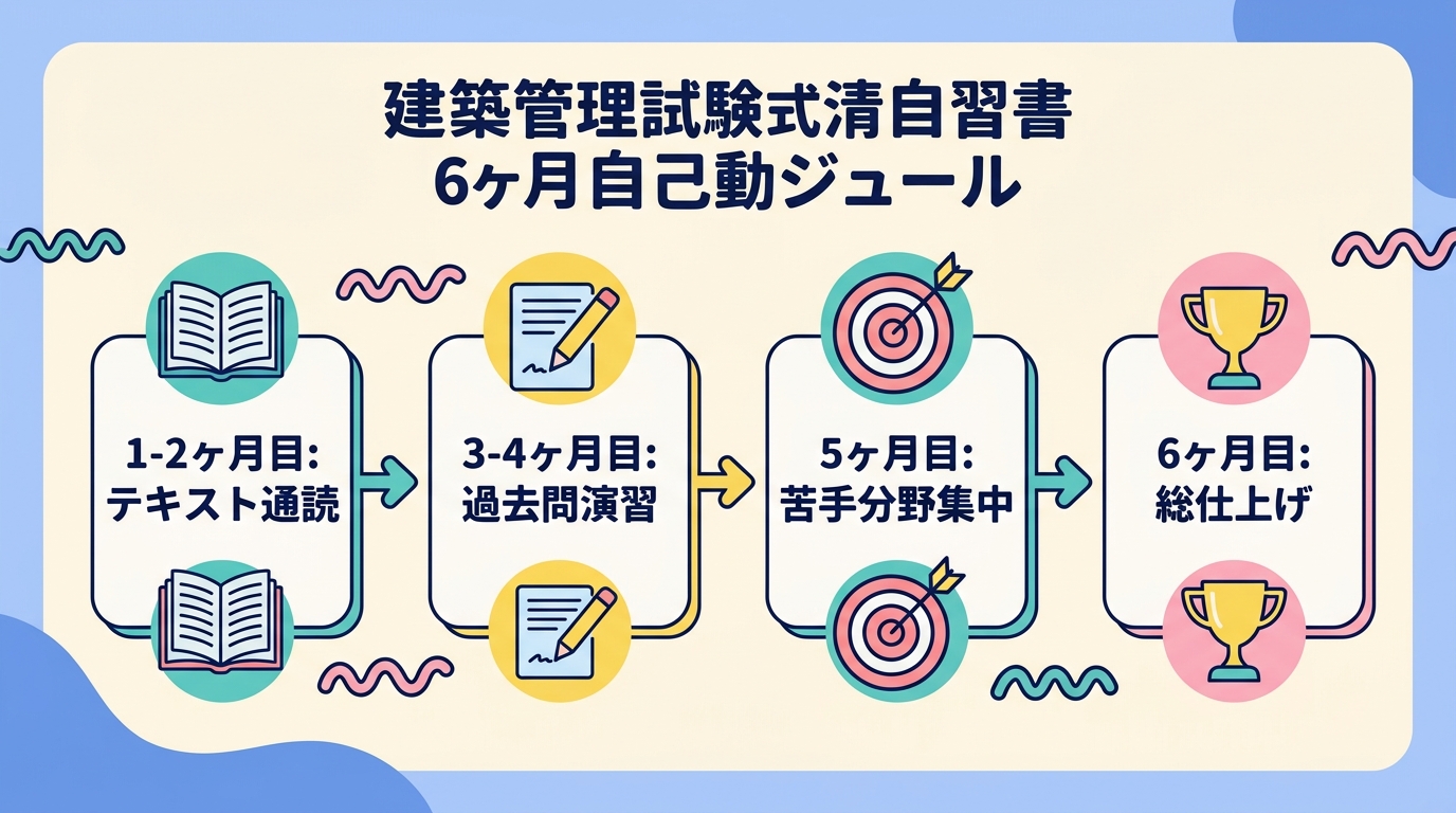 6ヶ月学習スケジュール