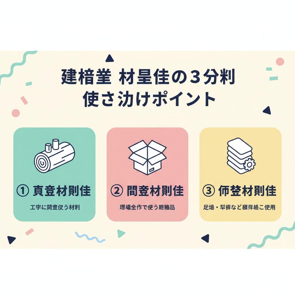 材料費の仕訳完全ガイド — 概要イラスト
