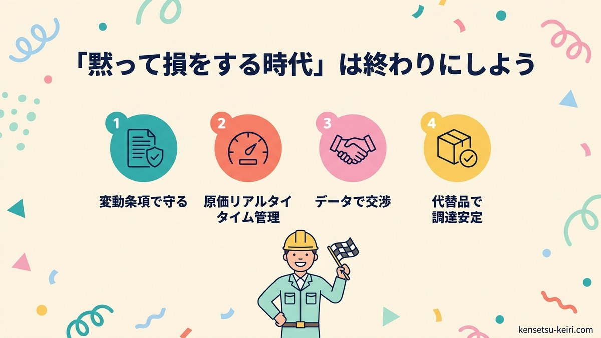 まとめ:黙って損をする時代を終わりにしよう