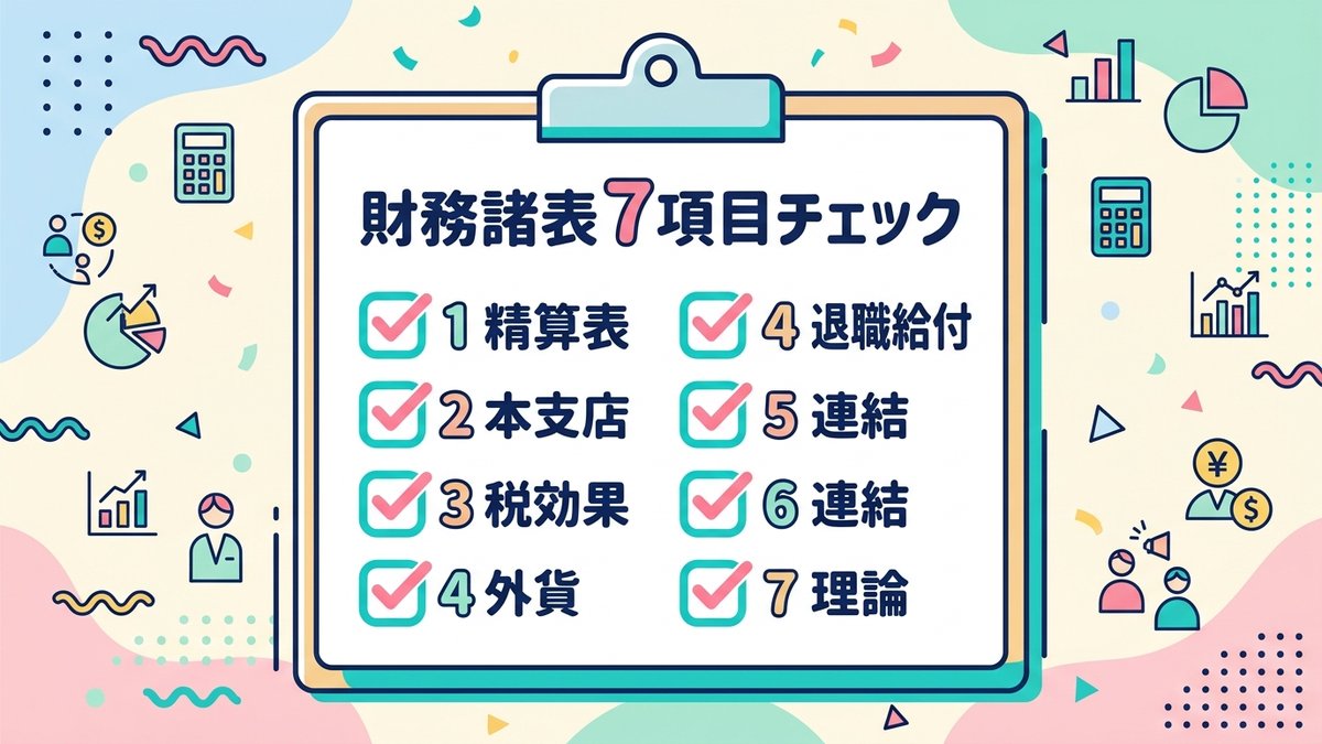 財諸7項目