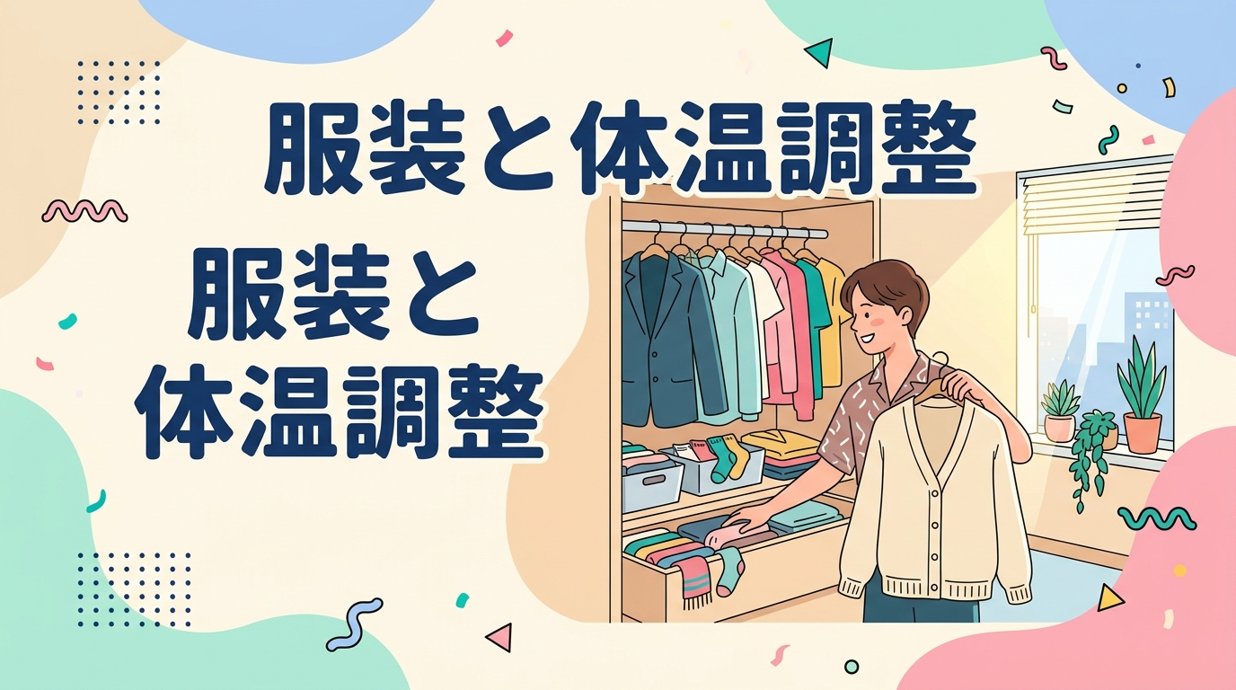 服装と体温調整