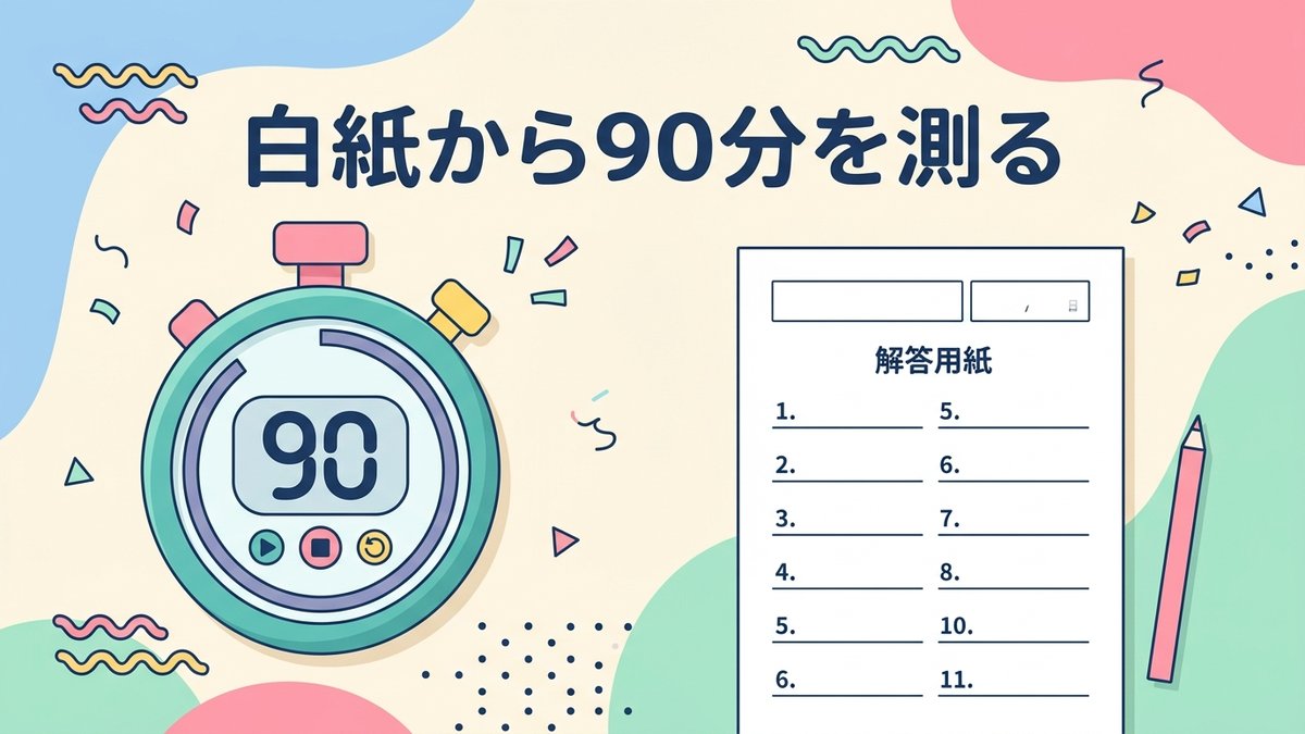 白紙から解く