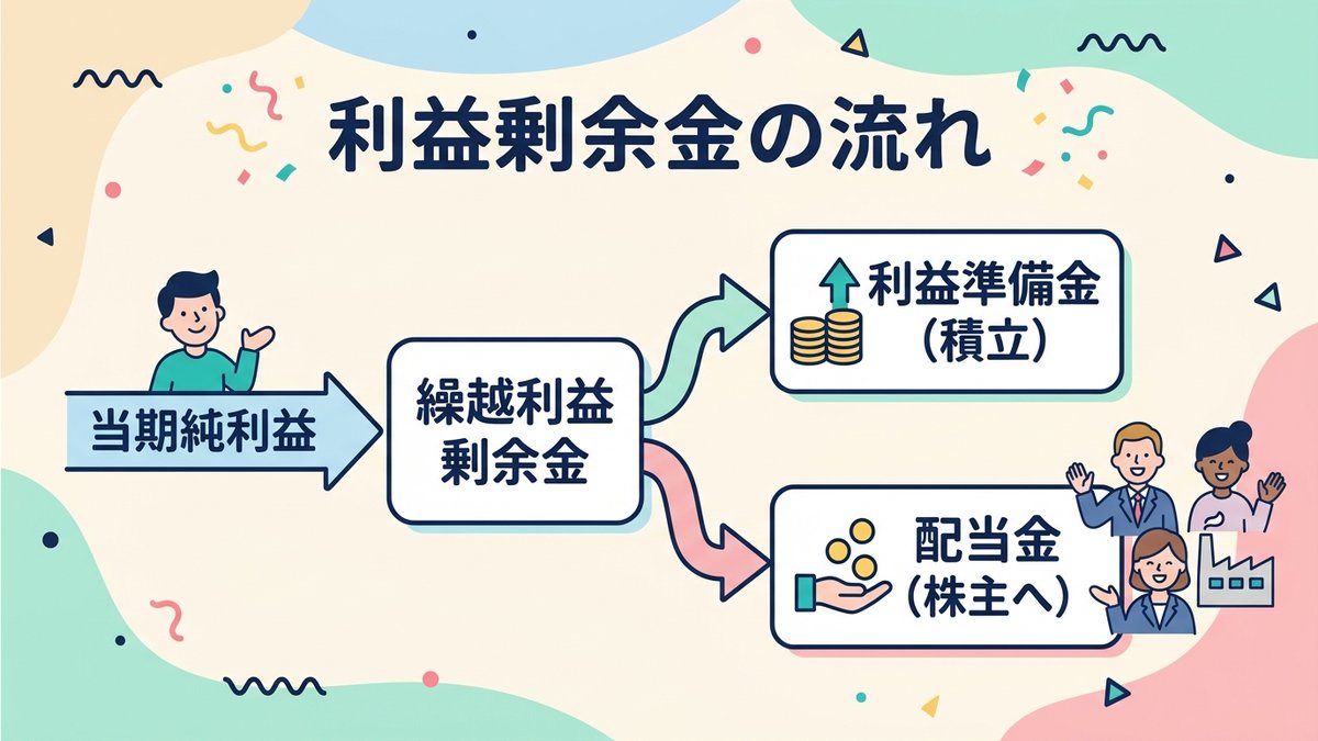 利益剰余金の流れ