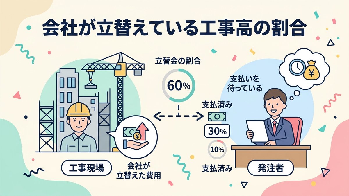 立替工事高比率とは